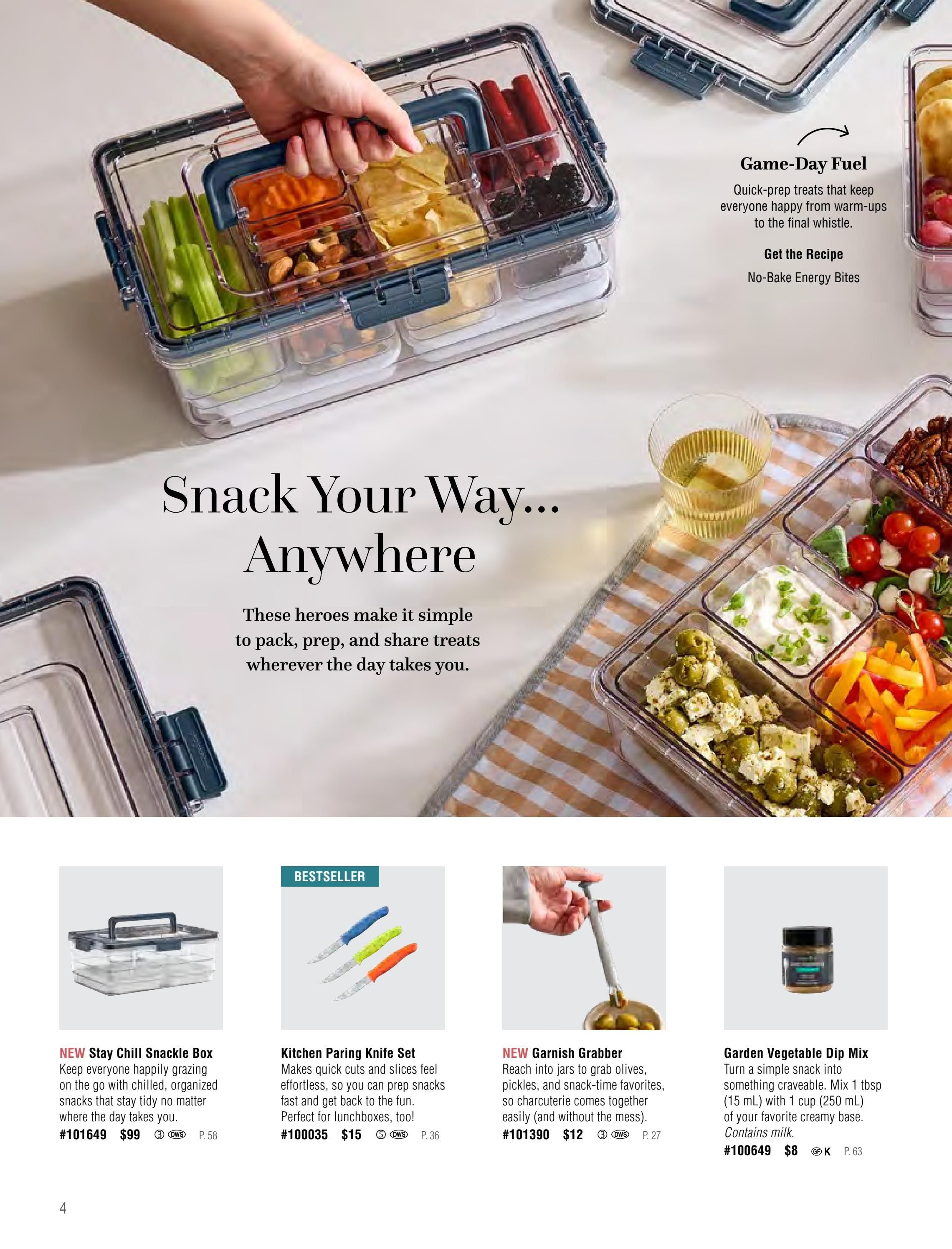 Pampered Chef Spring/Summer 2026 Catalog Weekly Ad March 1 - August 31, 2026