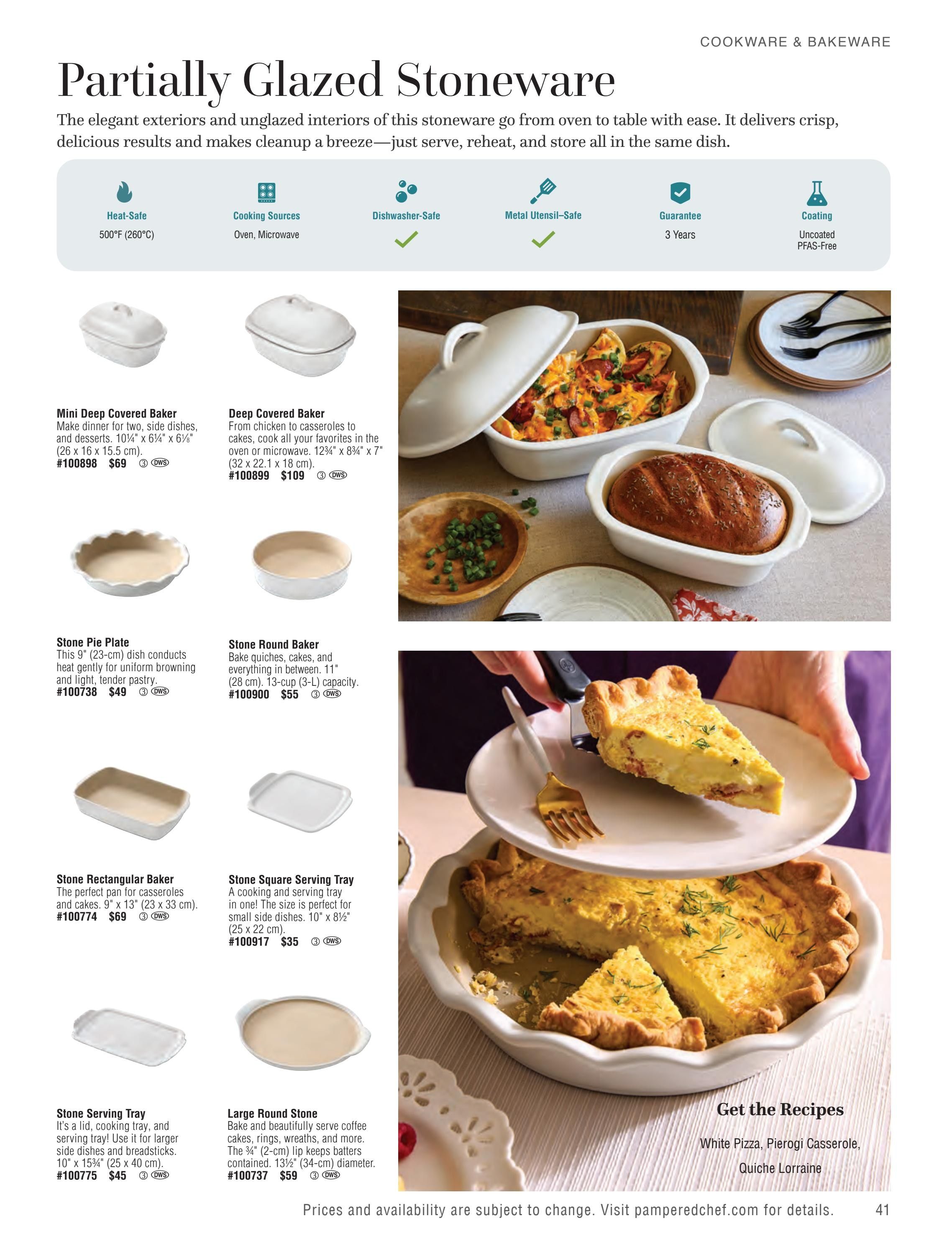 Pampered Chef Spring/Summer 2026 Catalog Weekly Ad March 1 - August 31, 2026