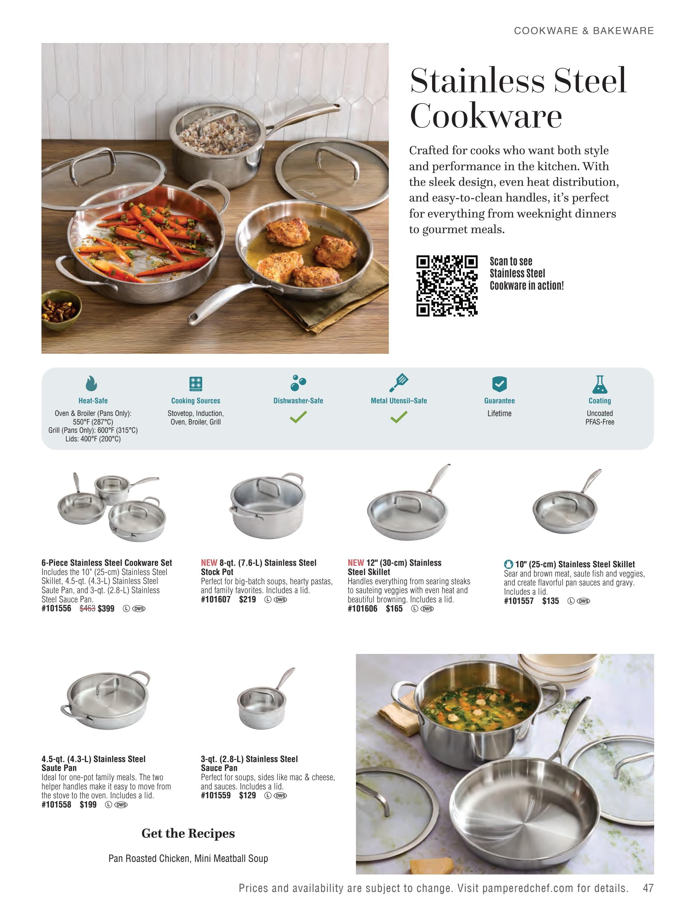 Pampered Chef Spring/Summer 2026 Catalog Weekly Ad March 1 - August 31, 2026
