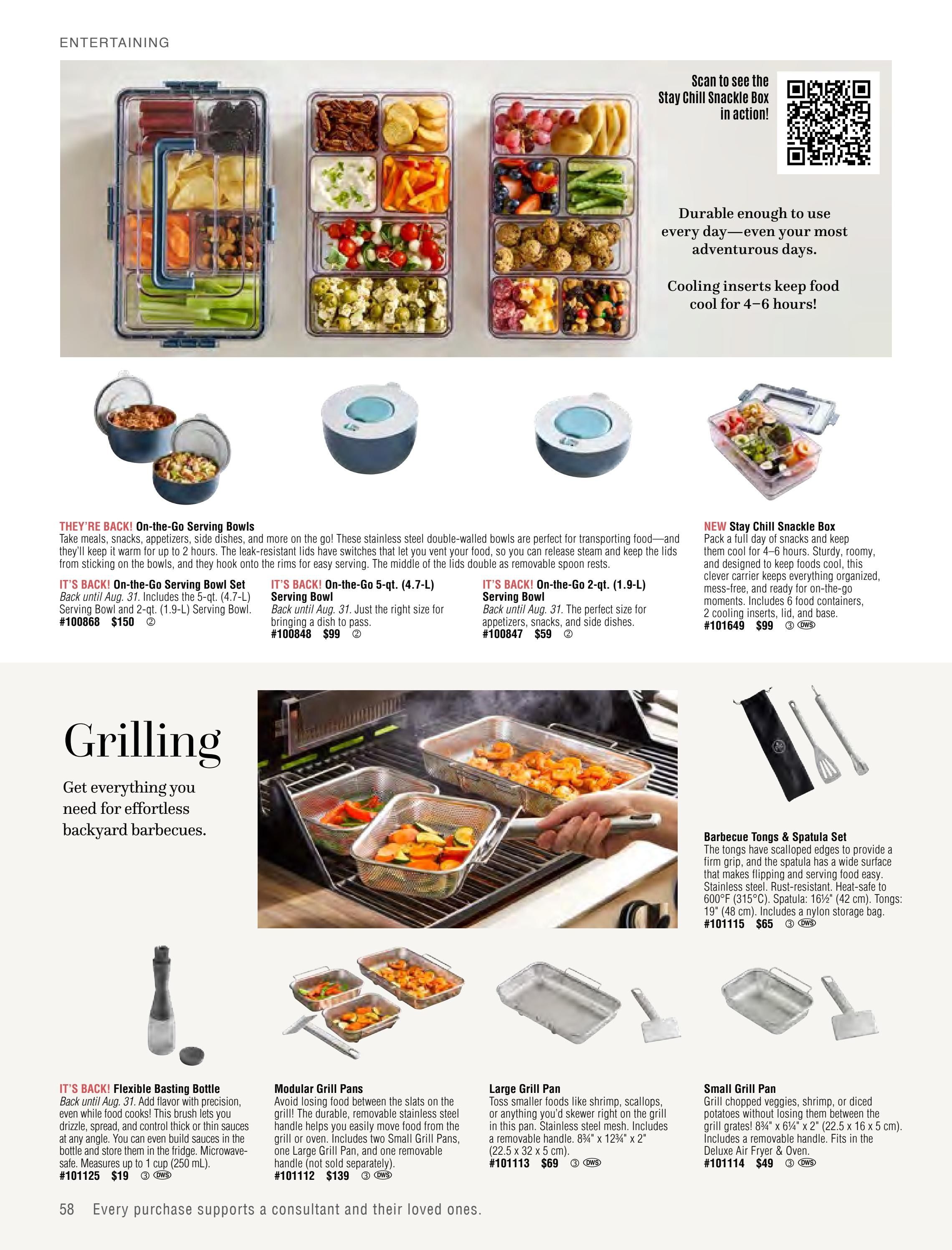 Pampered Chef Spring/Summer 2026 Catalog Weekly Ad March 1 - August 31, 2026