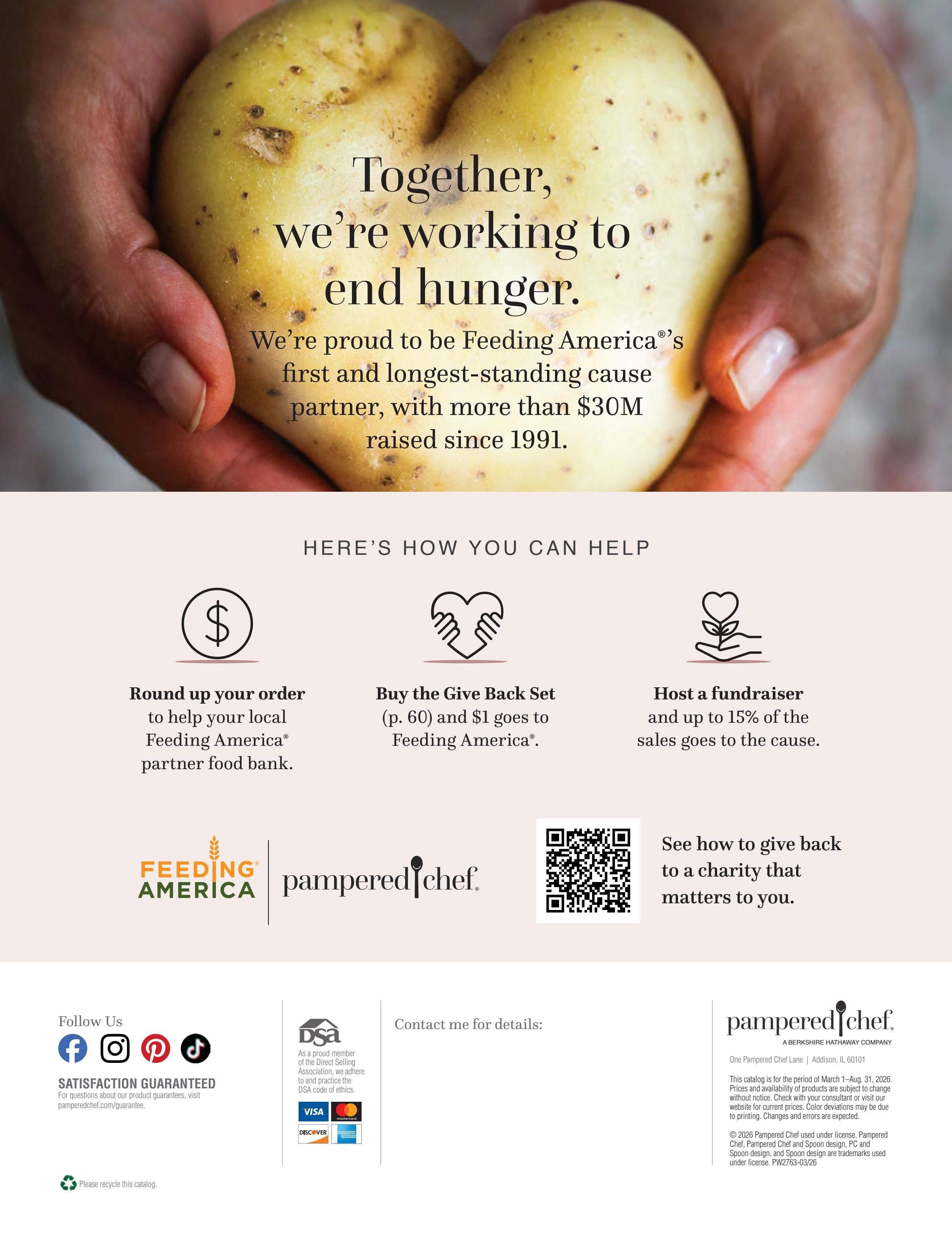 Pampered Chef Spring/Summer 2026 Catalog Weekly Ad March 1 - August 31, 2026
