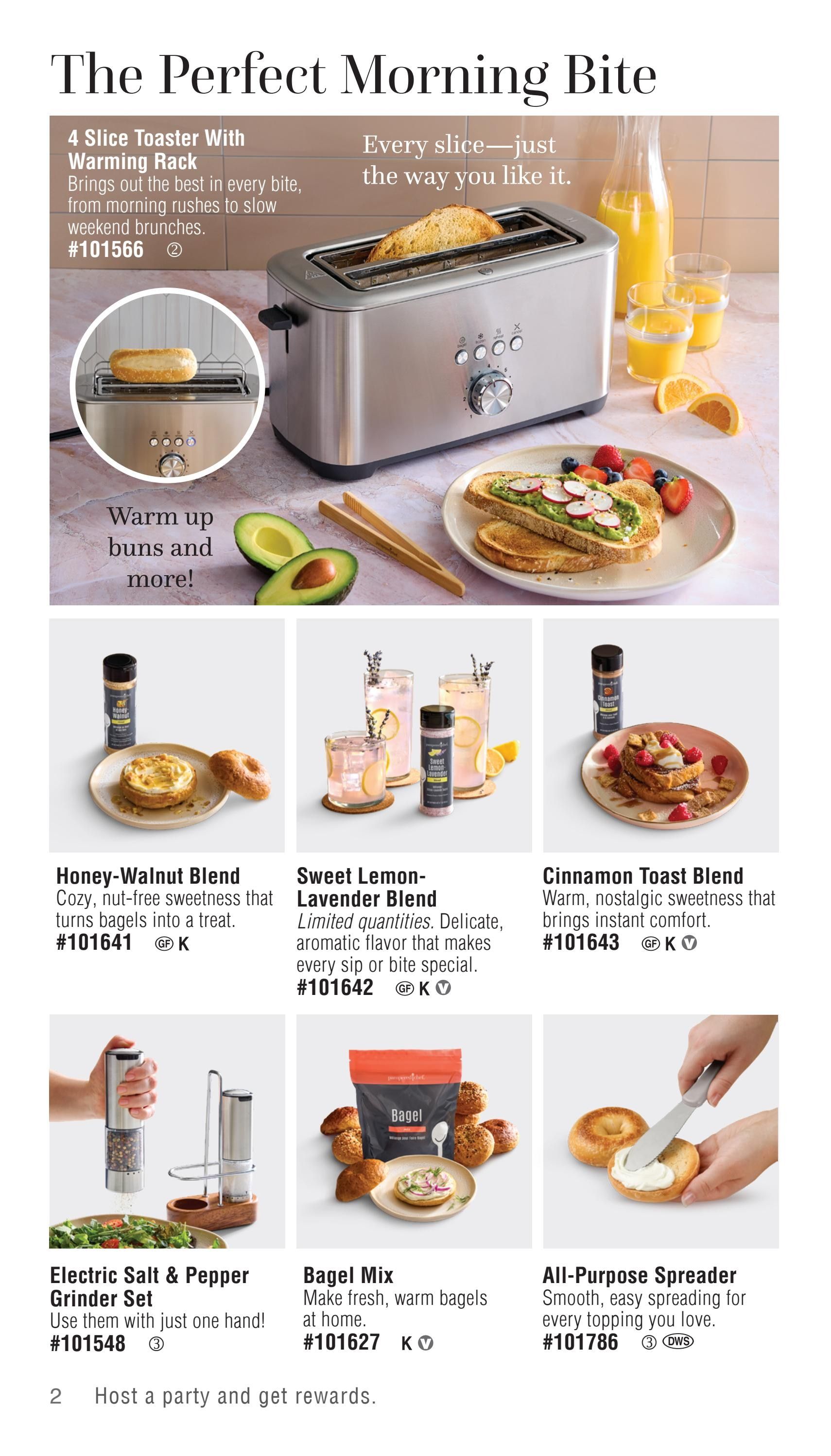 Pampered Chef Spring/Summer 2026 Mini Catalog Weekly Ad March 1 - August 31, 2026