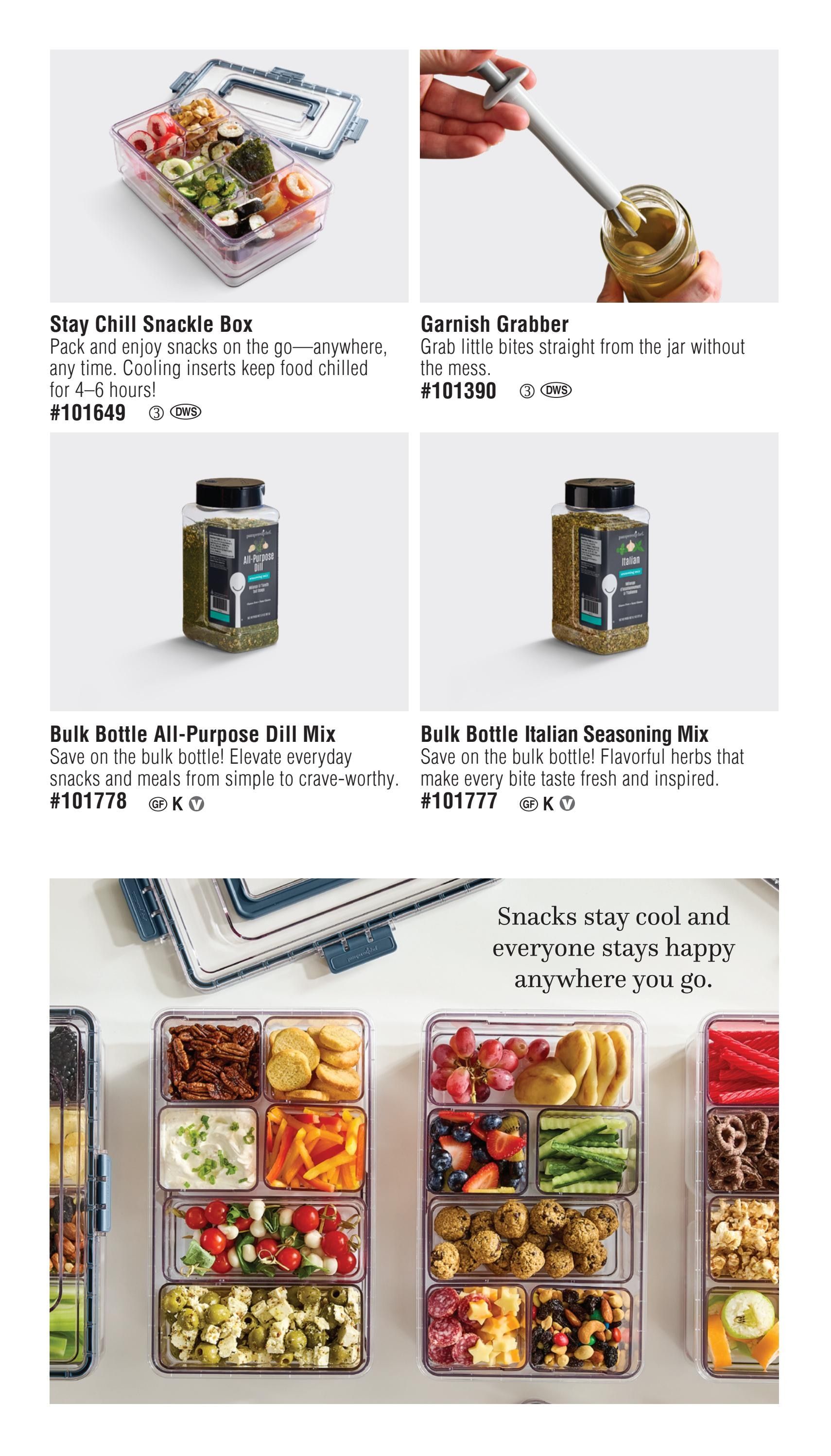 Pampered Chef Spring/Summer 2026 Mini Catalog Weekly Ad March 1 - August 31, 2026