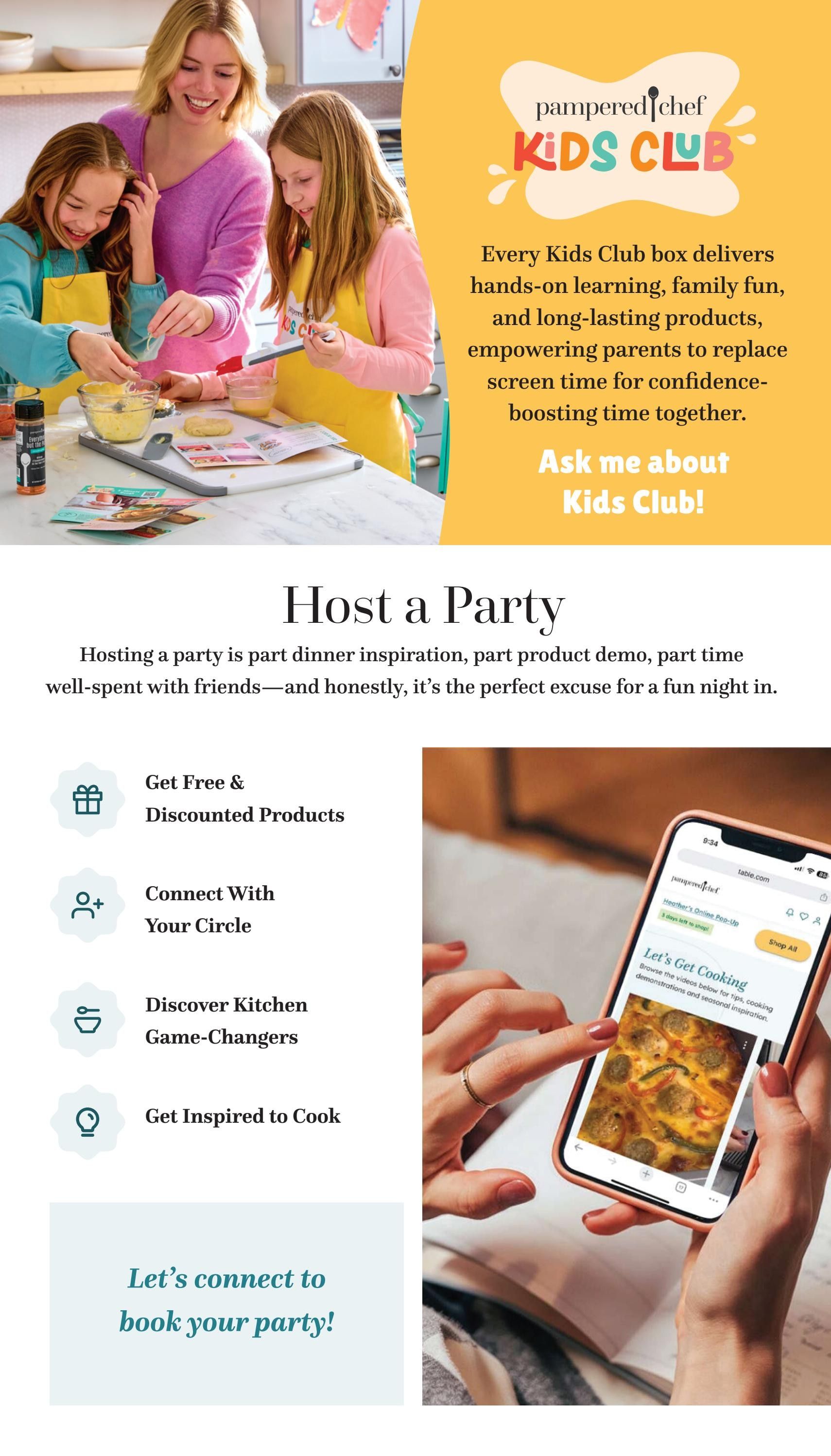 Pampered Chef Spring/Summer 2026 Mini Catalog Weekly Ad March 1 - August 31, 2026