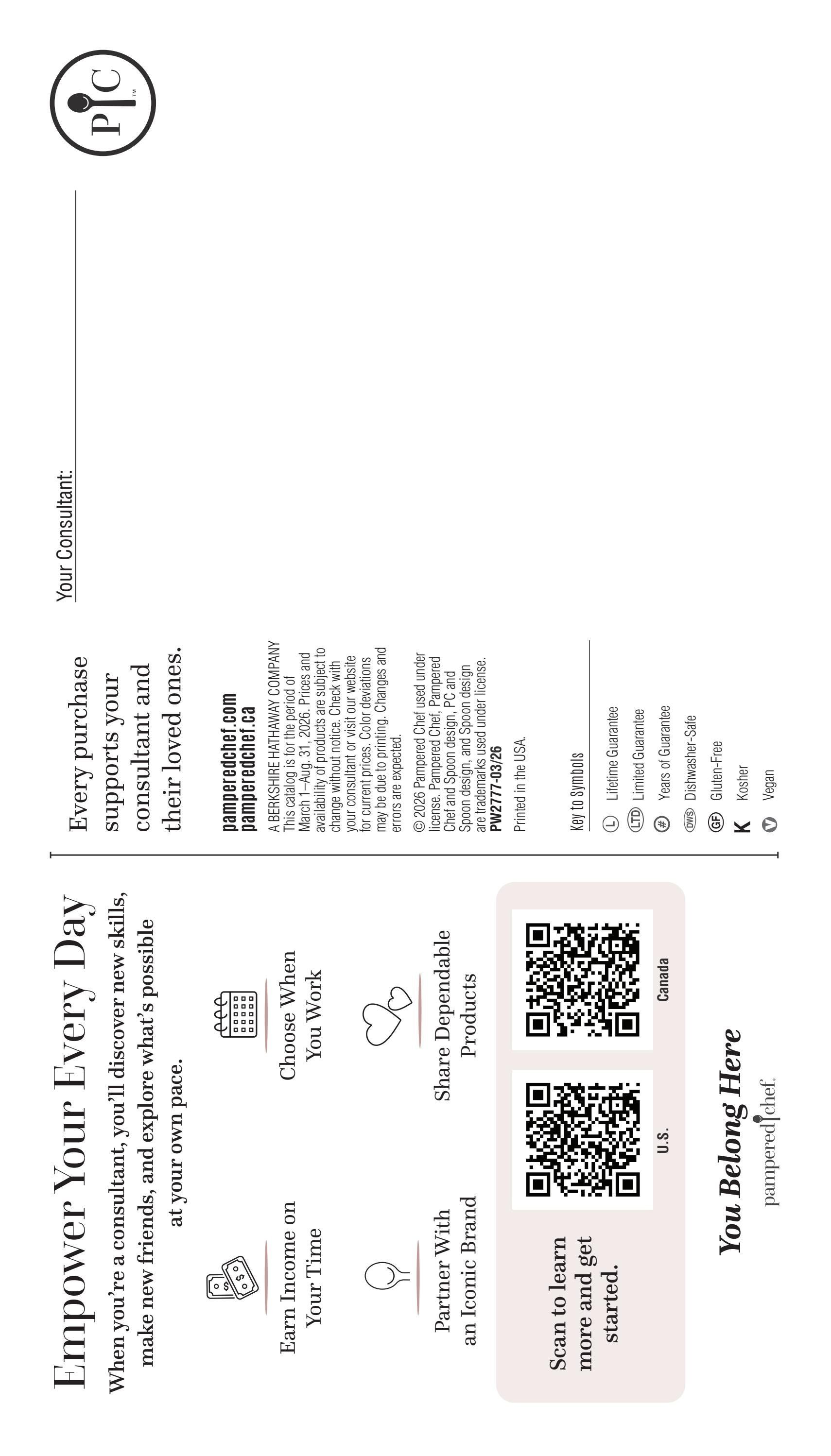 Pampered Chef Spring/Summer 2026 Mini Catalog Weekly Ad March 1 - August 31, 2026