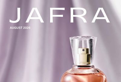 JAFRA August 2026 Brochure Weekly Ad August 1 - 31, 2026
