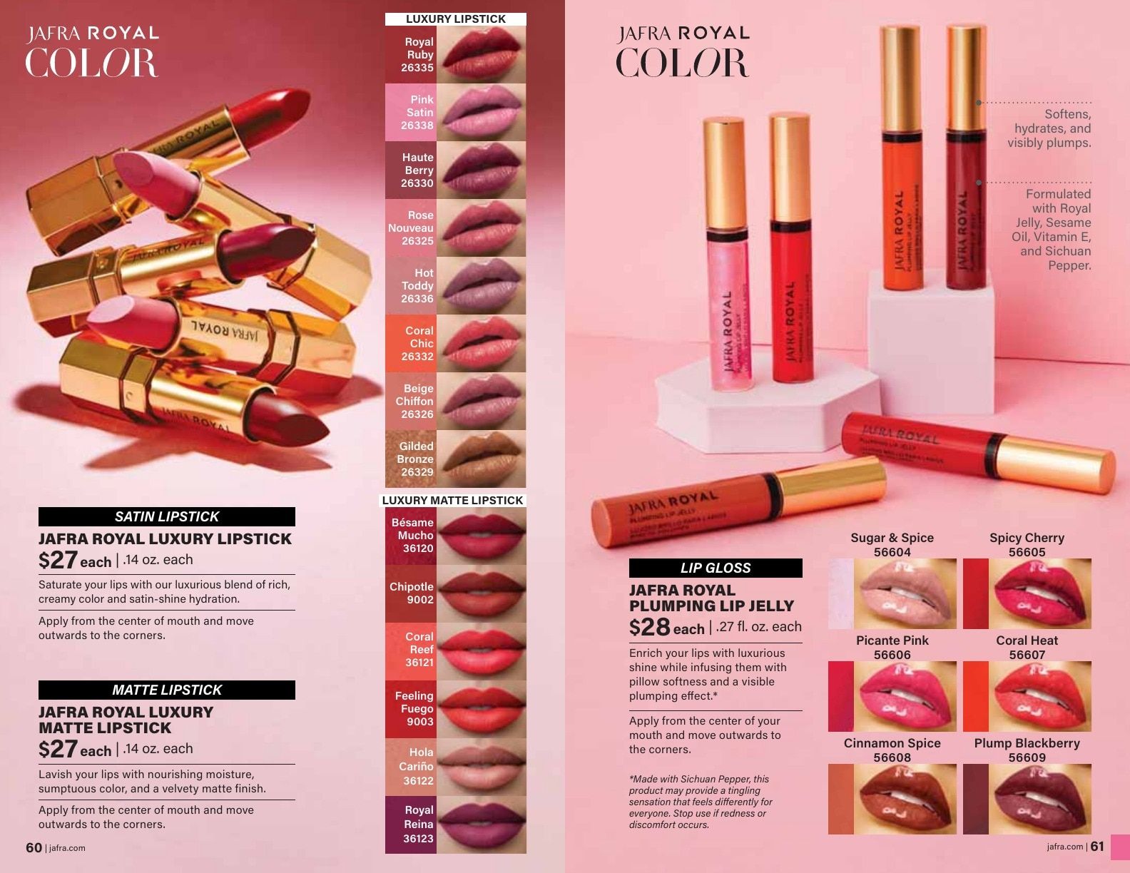 JAFRA Spring/Summer 2026 Product Catalog Weekly Ad February 1 - August 31, 2026