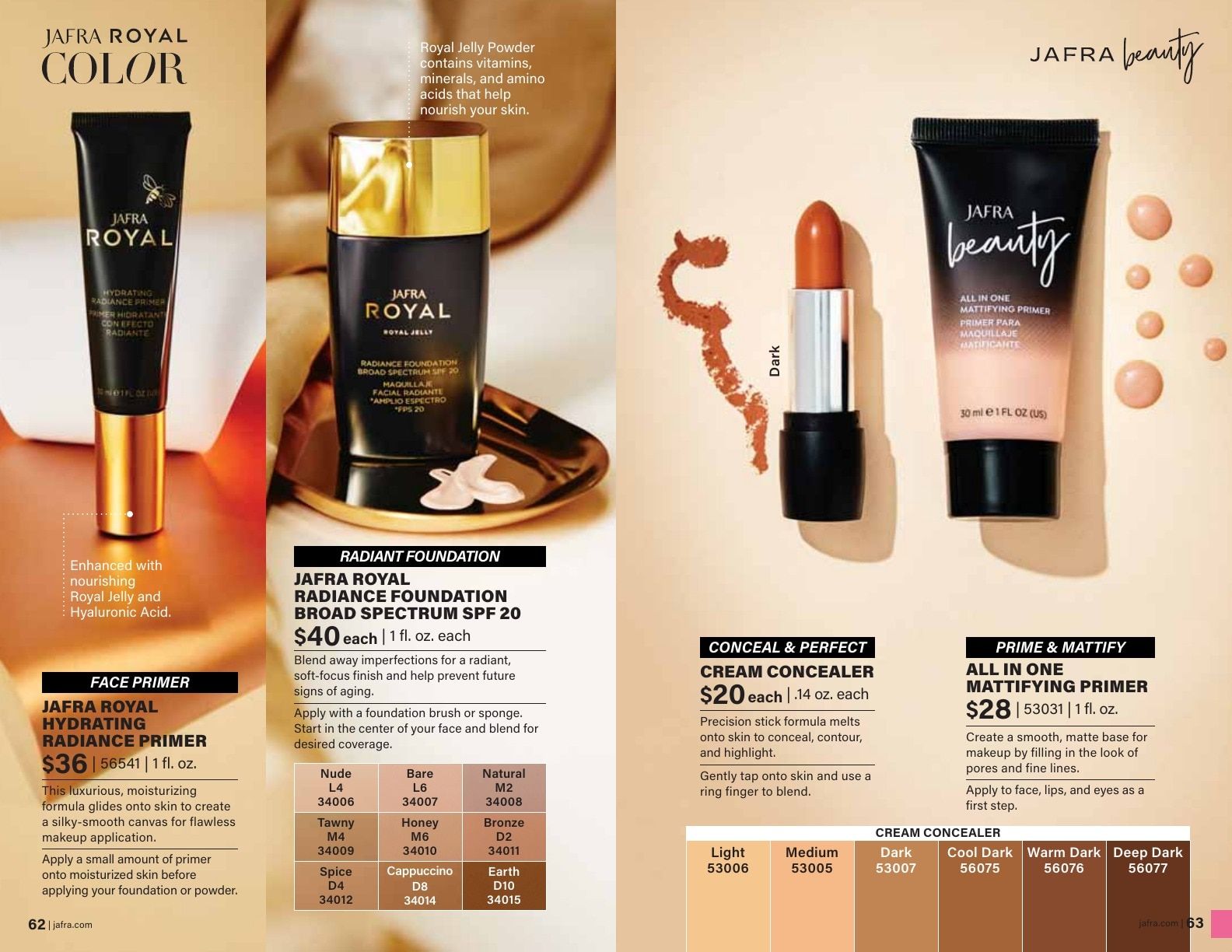 JAFRA Spring/Summer 2026 Product Catalog Weekly Ad February 1 - August 31, 2026