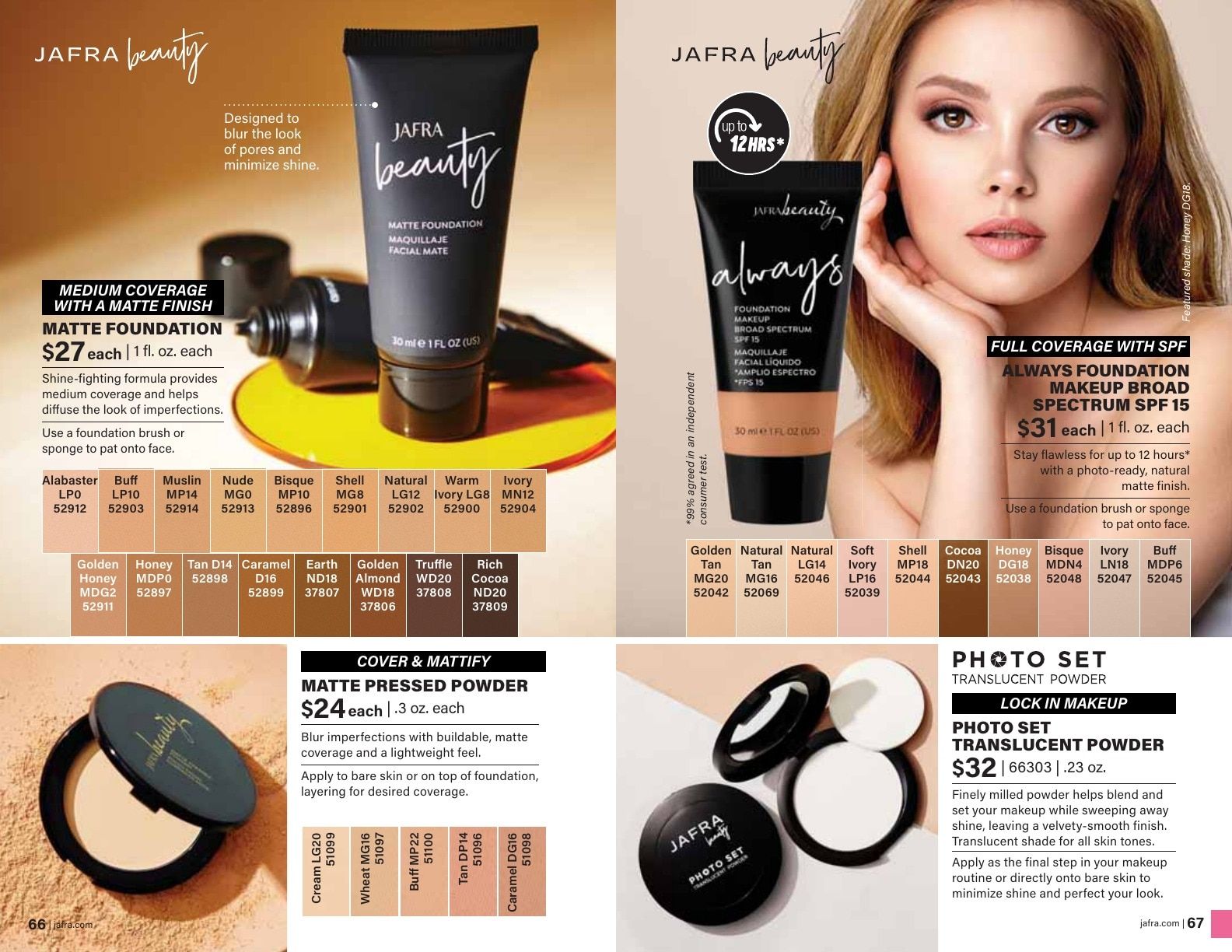 JAFRA Spring/Summer 2026 Product Catalog Weekly Ad February 1 - August 31, 2026