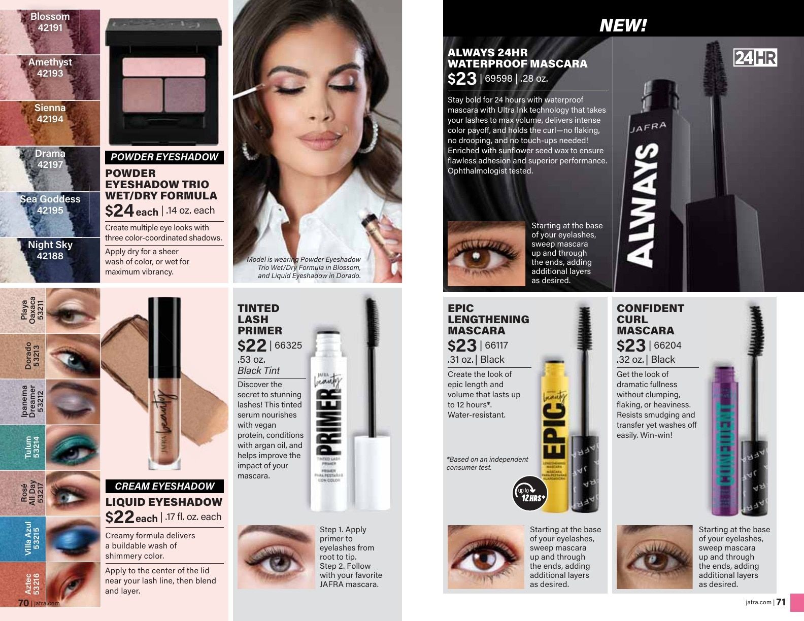 JAFRA Spring/Summer 2026 Product Catalog Weekly Ad February 1 - August 31, 2026