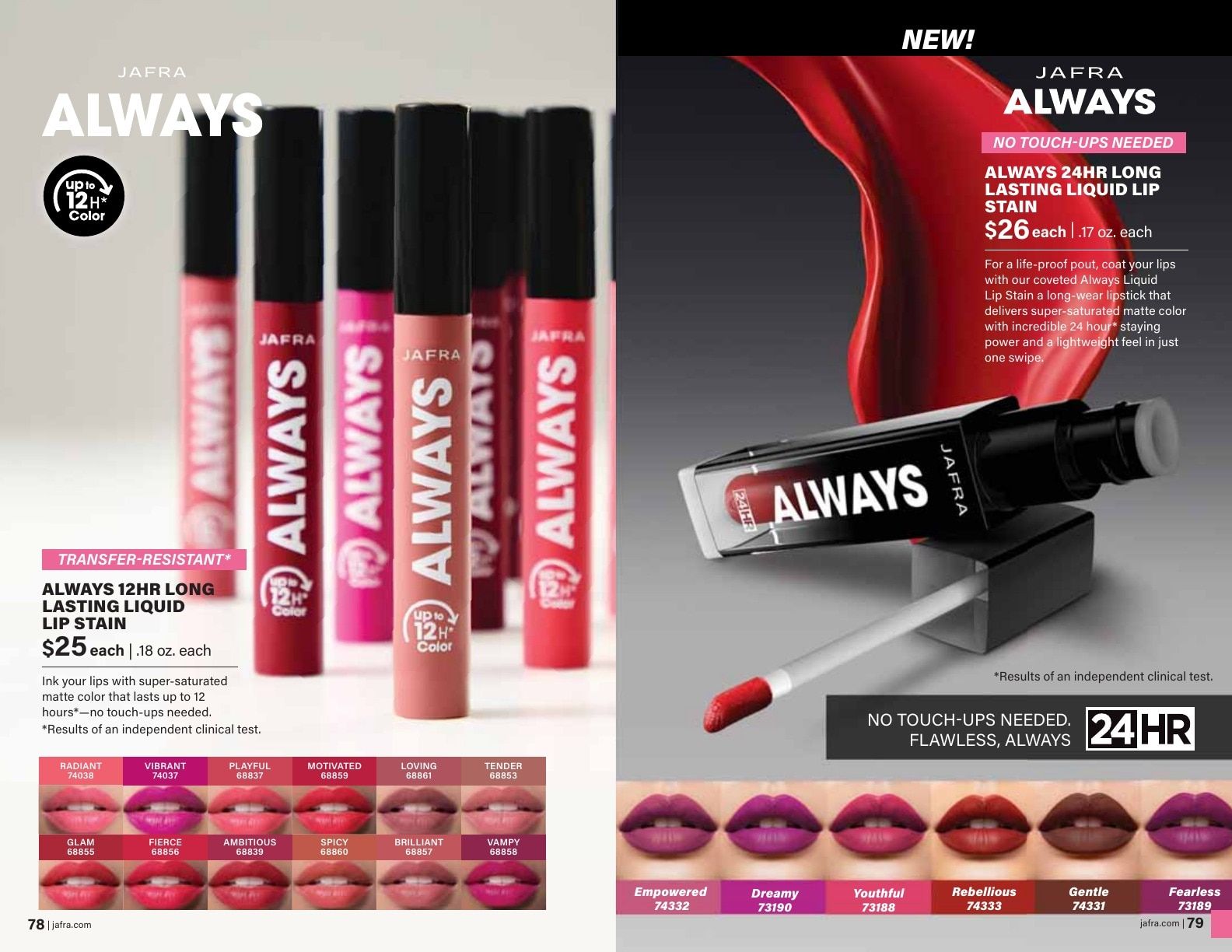 JAFRA Spring/Summer 2026 Product Catalog Weekly Ad February 1 - August 31, 2026
