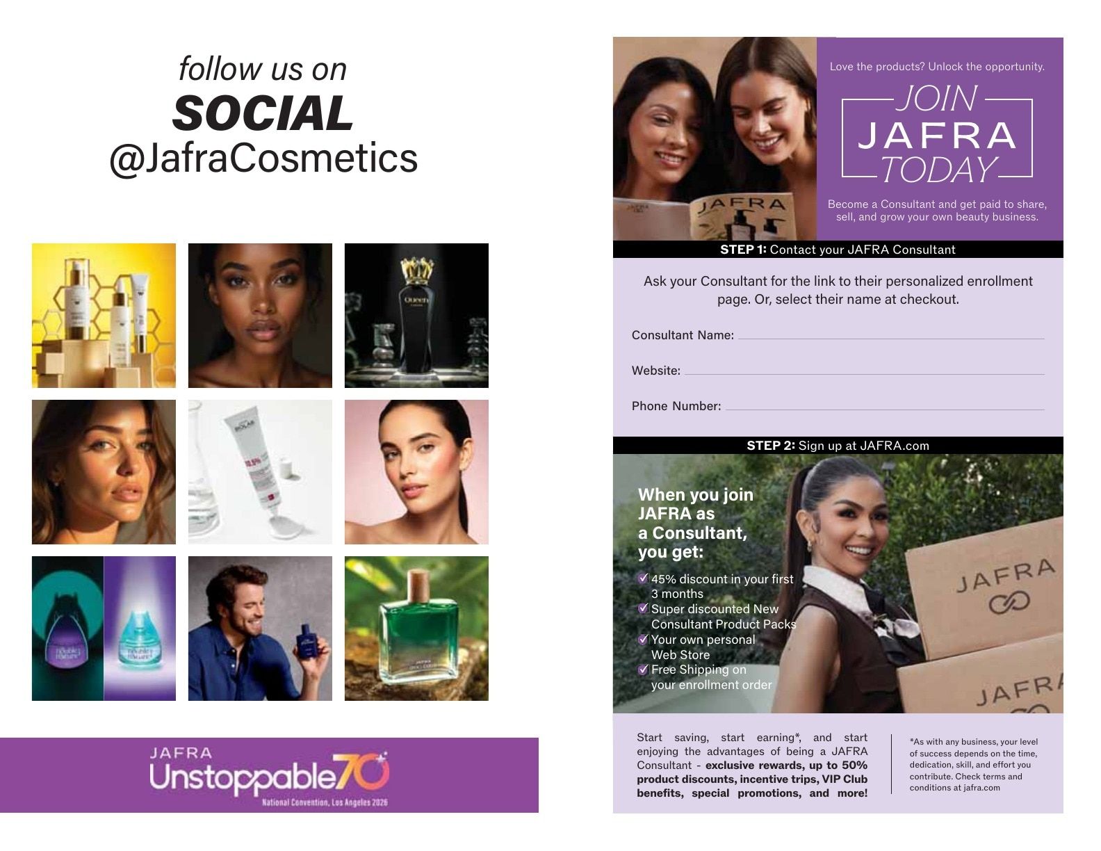 JAFRA Spring/Summer 2026 Product Catalog Weekly Ad February 1 - August 31, 2026