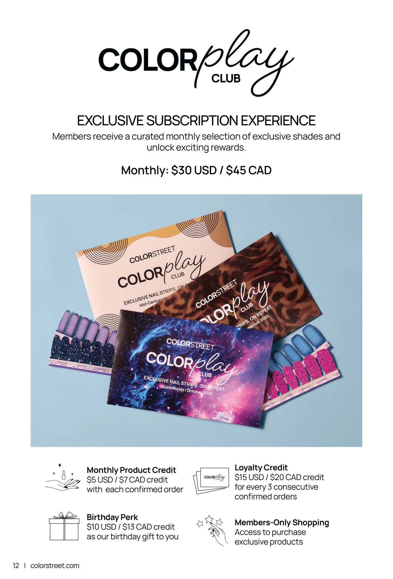 Color Street Core Catalog Weekly Ad January 23 - December 31, 2026