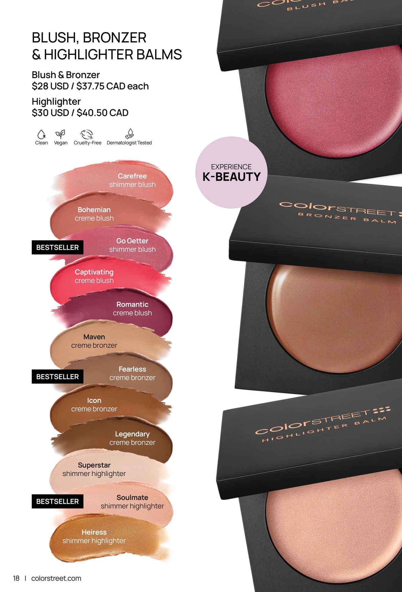 Color Street Core Catalog Weekly Ad January 23 - December 31, 2026