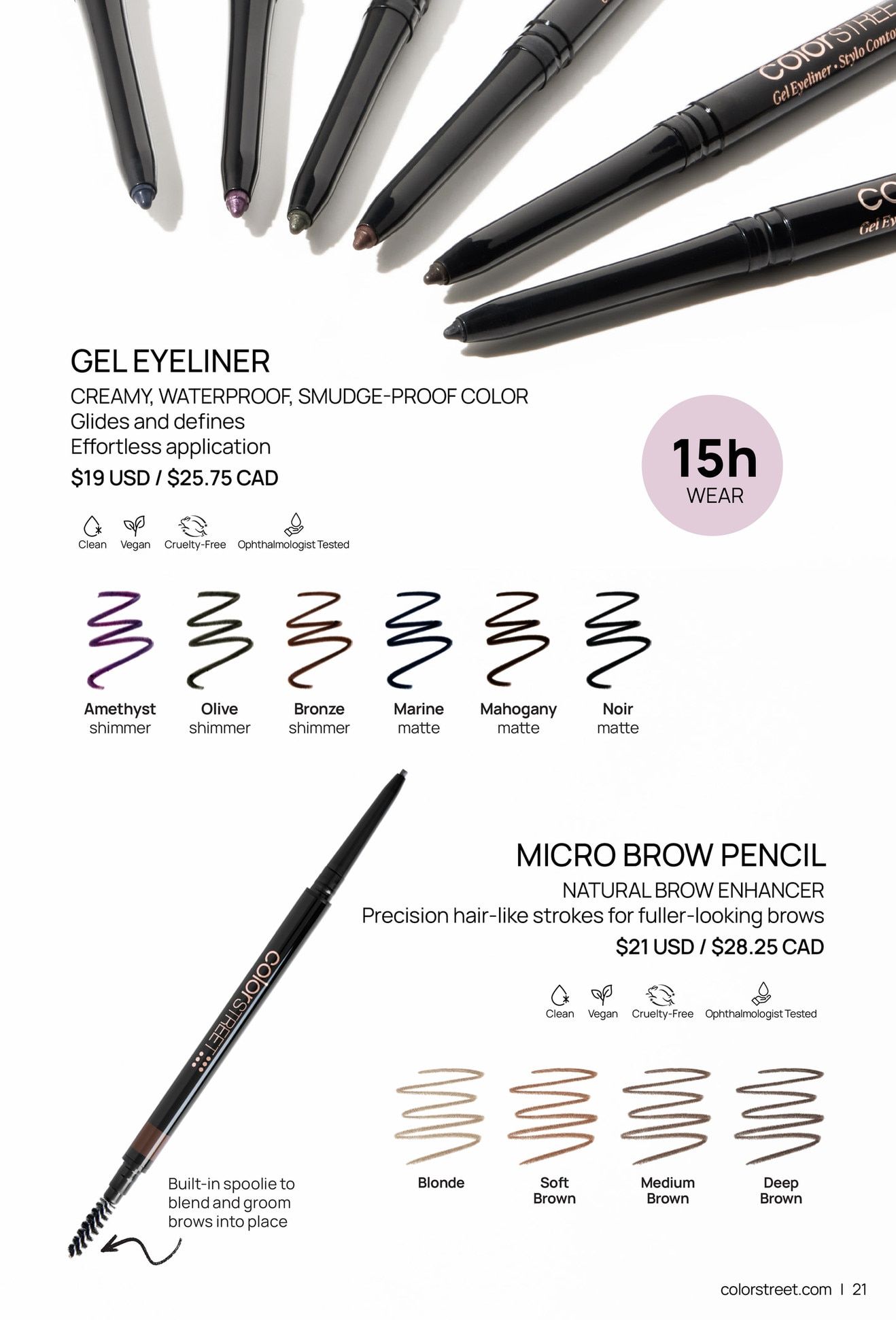 Color Street Core Catalog Weekly Ad January 23 - December 31, 2026