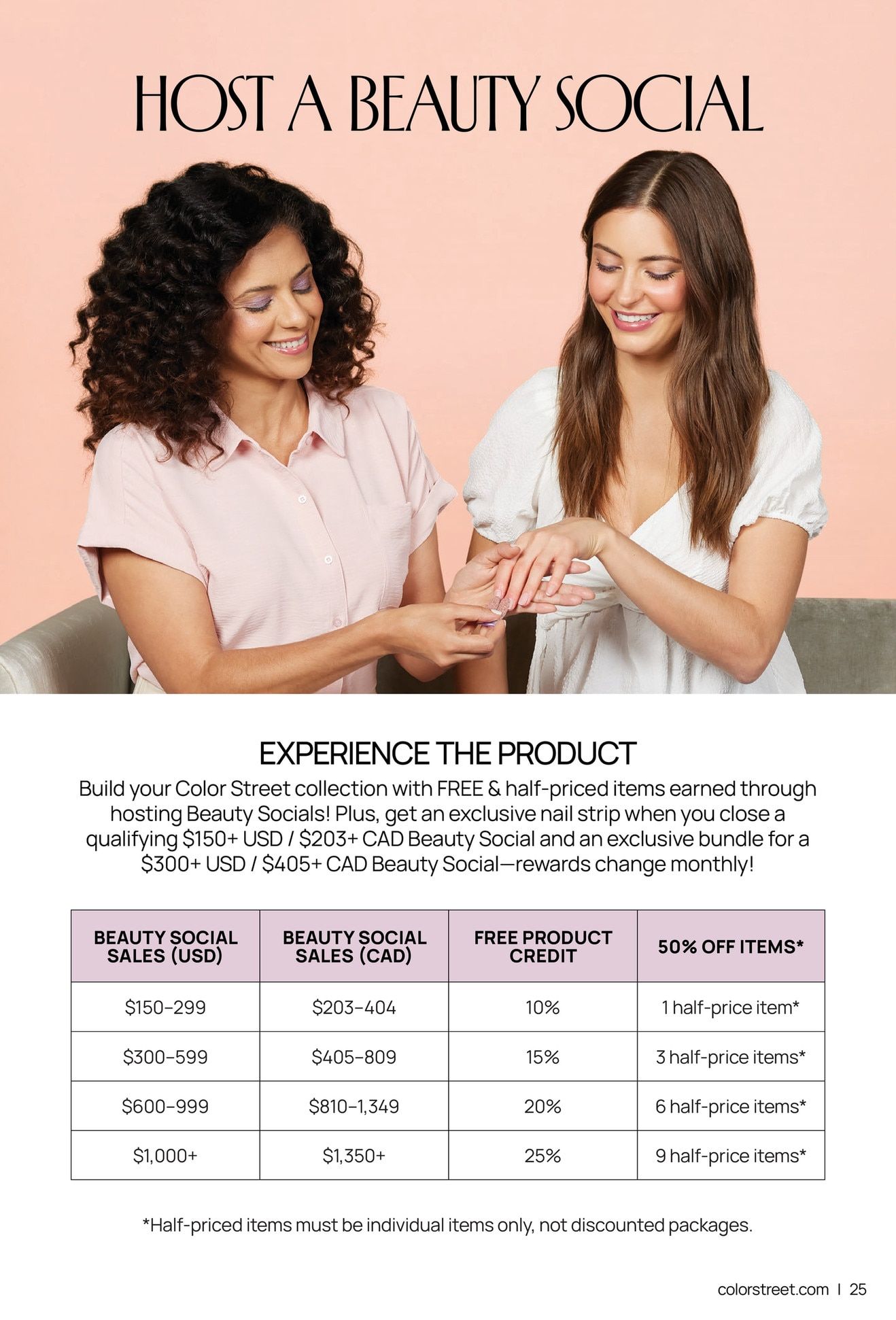 Color Street Core Catalog Weekly Ad January 23 - December 31, 2026