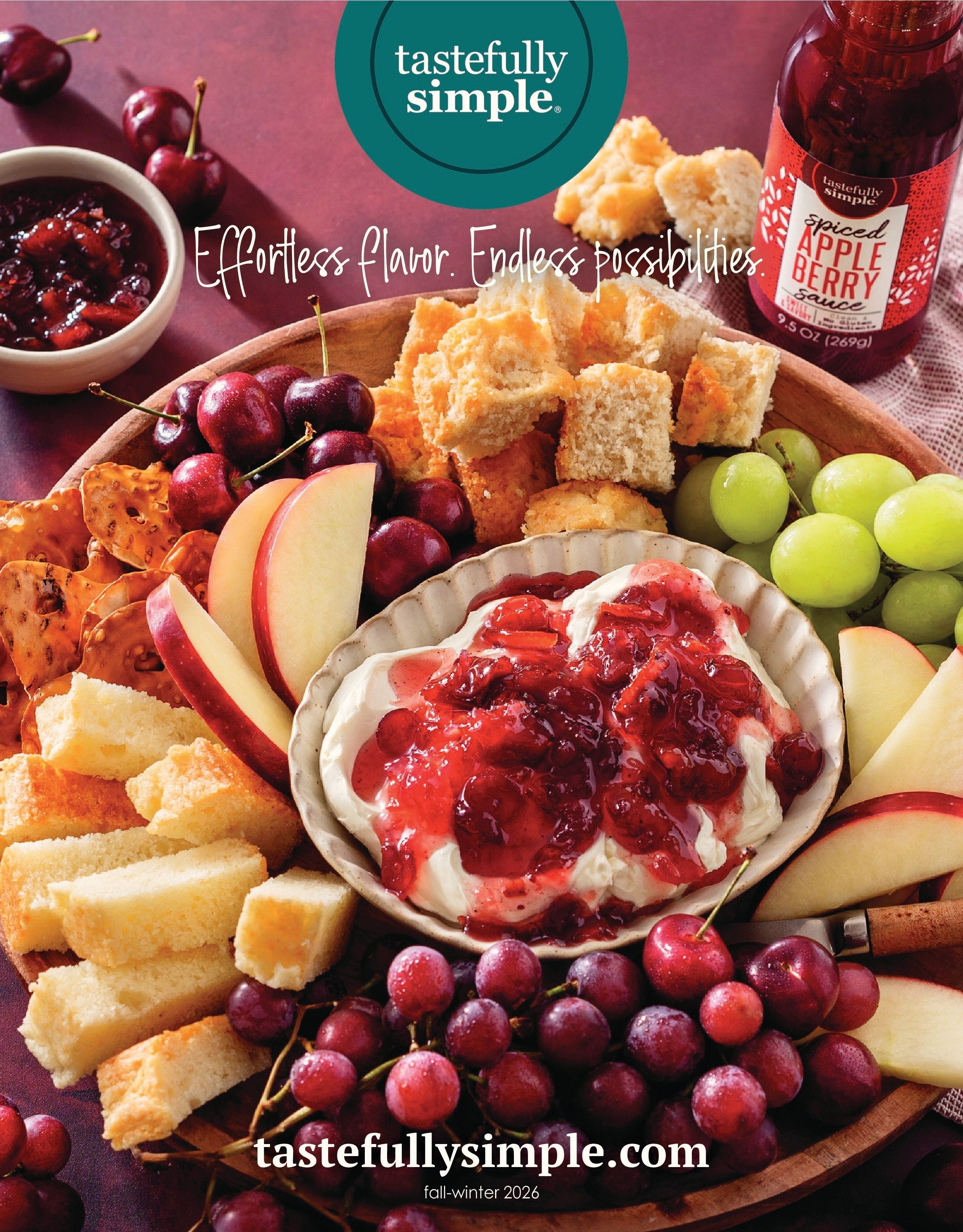 Tastefully Simple Fall/Winter 2026 Catalog Weekly Ad August 1, 2026 - February 28, 2027