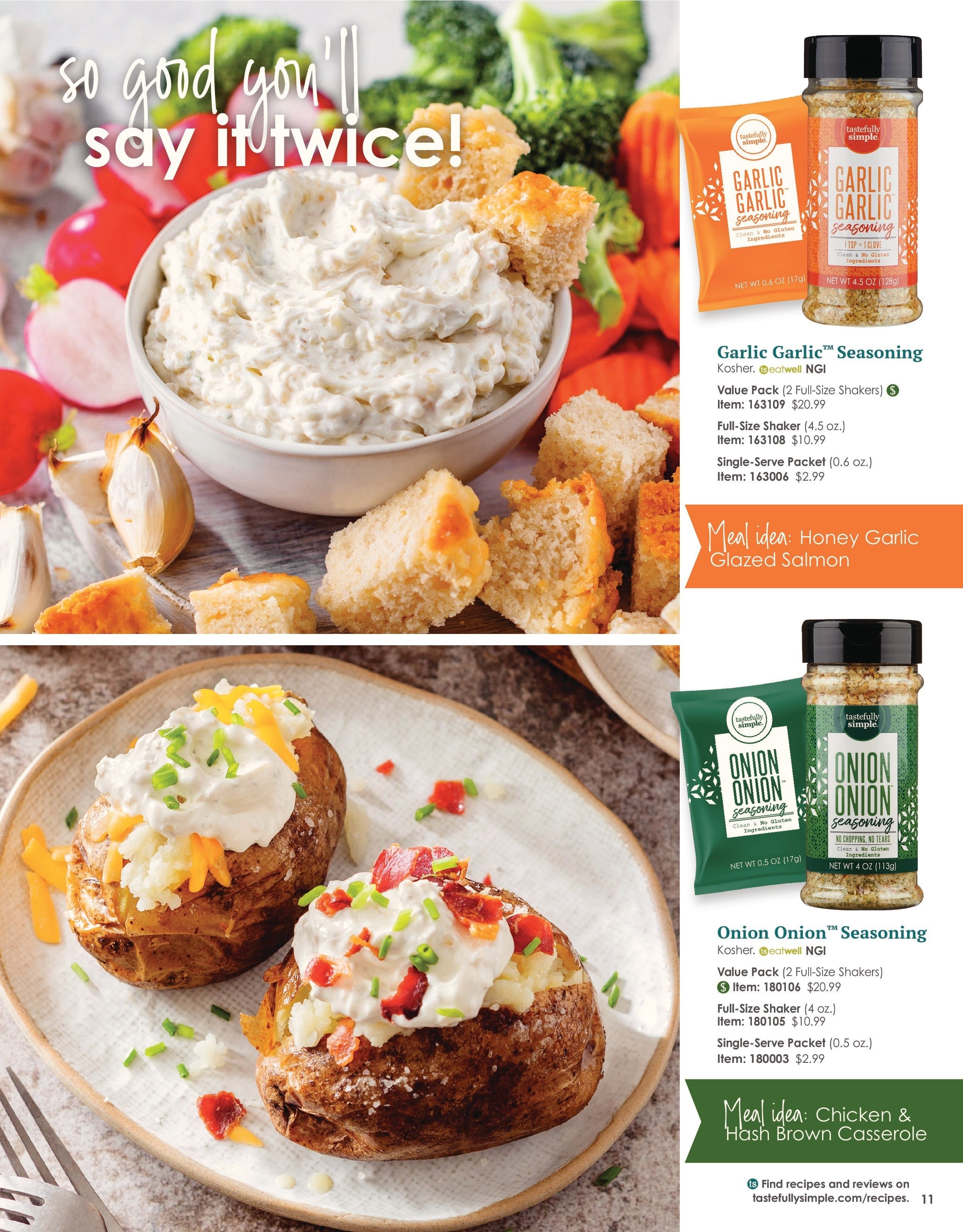 Tastefully Simple Fall/Winter 2026 Catalog Weekly Ad August 1, 2026 - February 28, 2027
