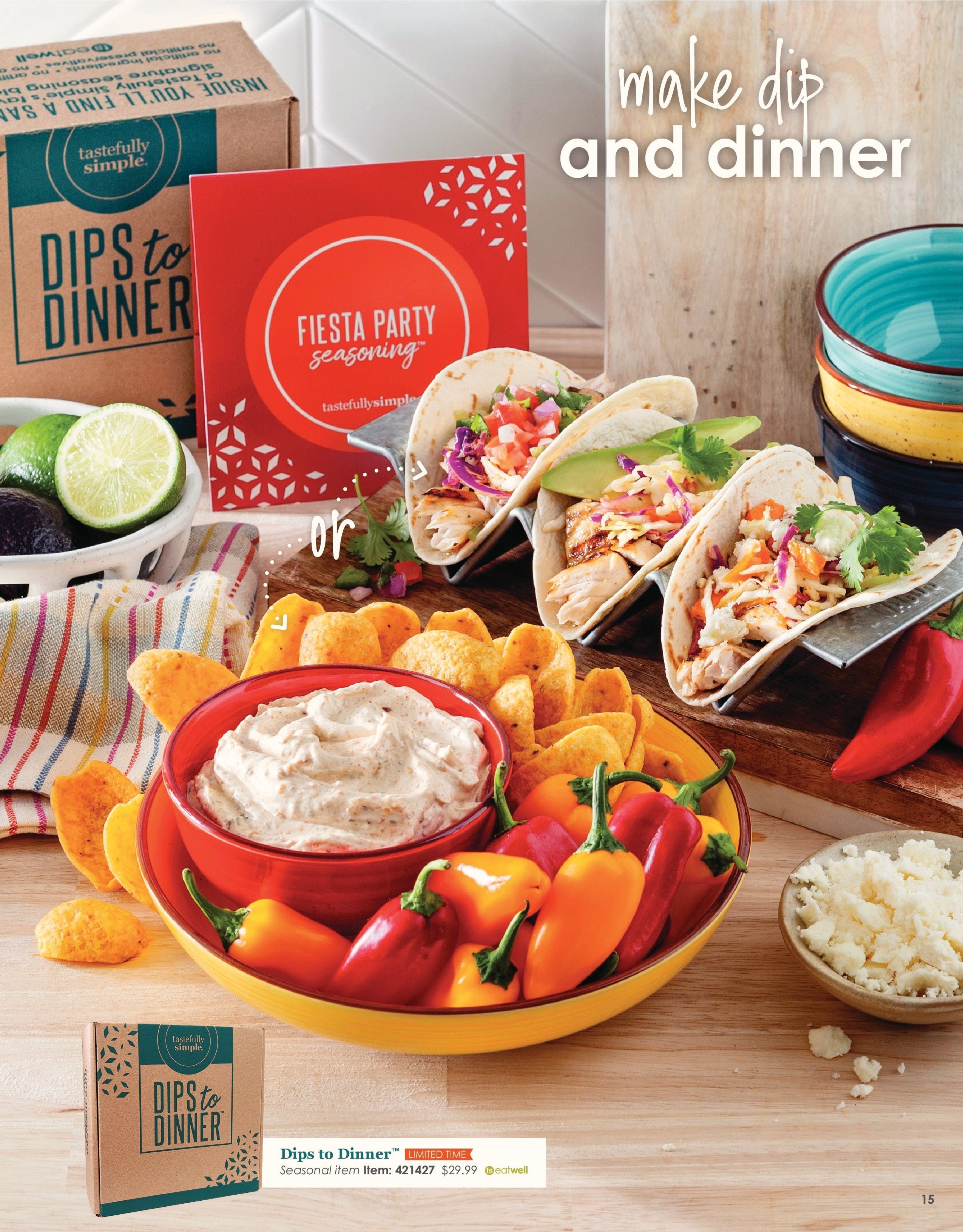 Tastefully Simple Fall/Winter 2026 Catalog Weekly Ad August 1, 2026 - February 28, 2027