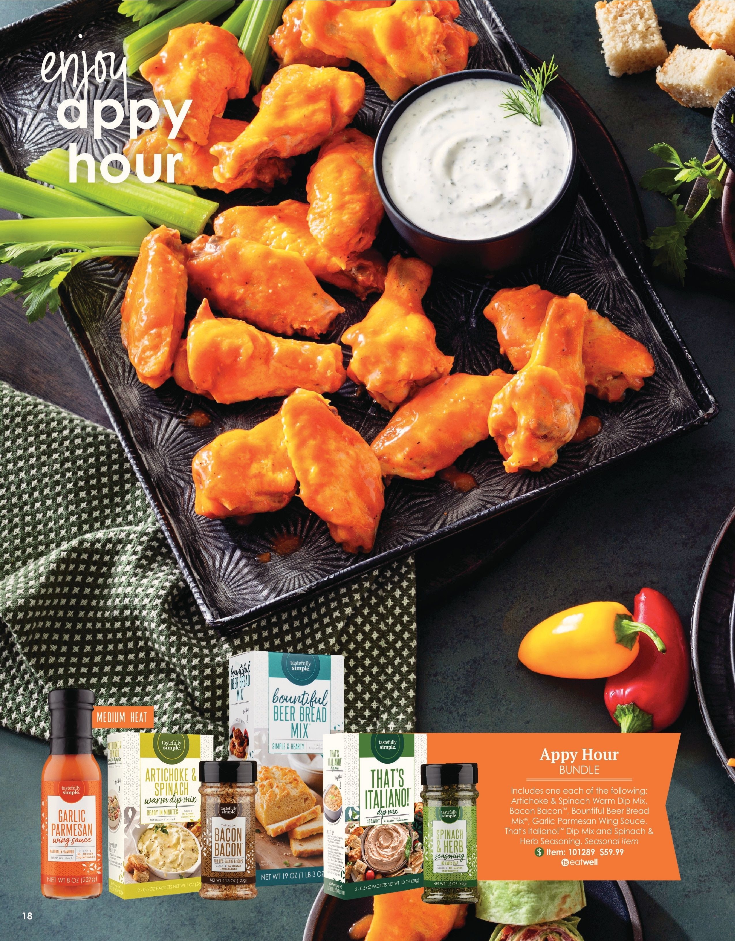 Tastefully Simple Fall/Winter 2026 Catalog Weekly Ad August 1, 2026 - February 28, 2027