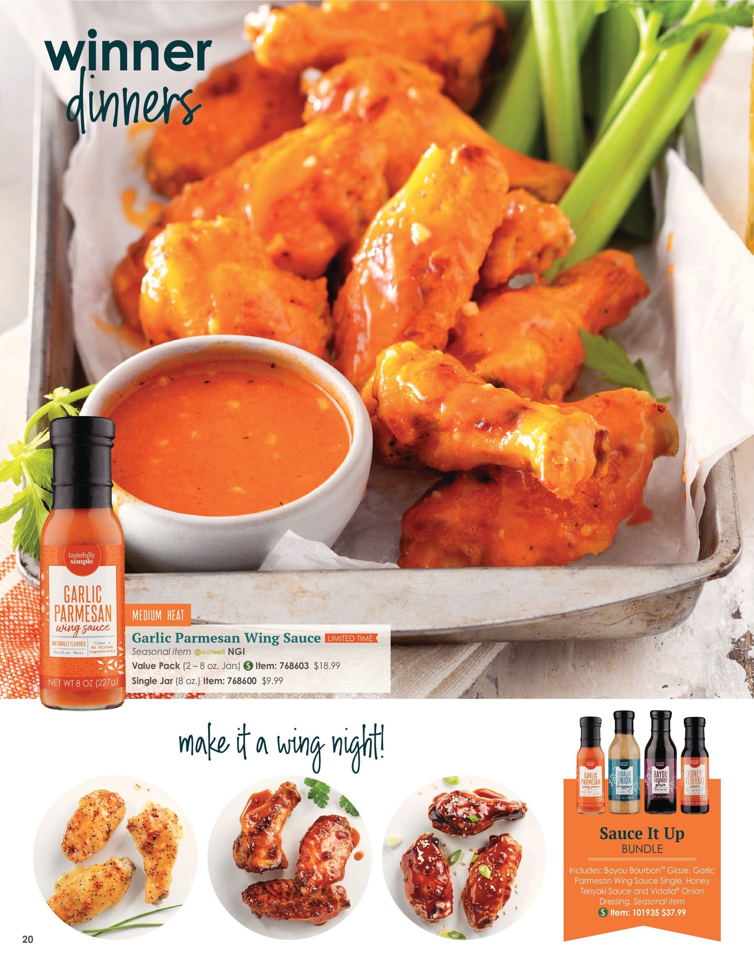 Tastefully Simple Fall/Winter 2026 Catalog Weekly Ad August 1, 2026 - February 28, 2027