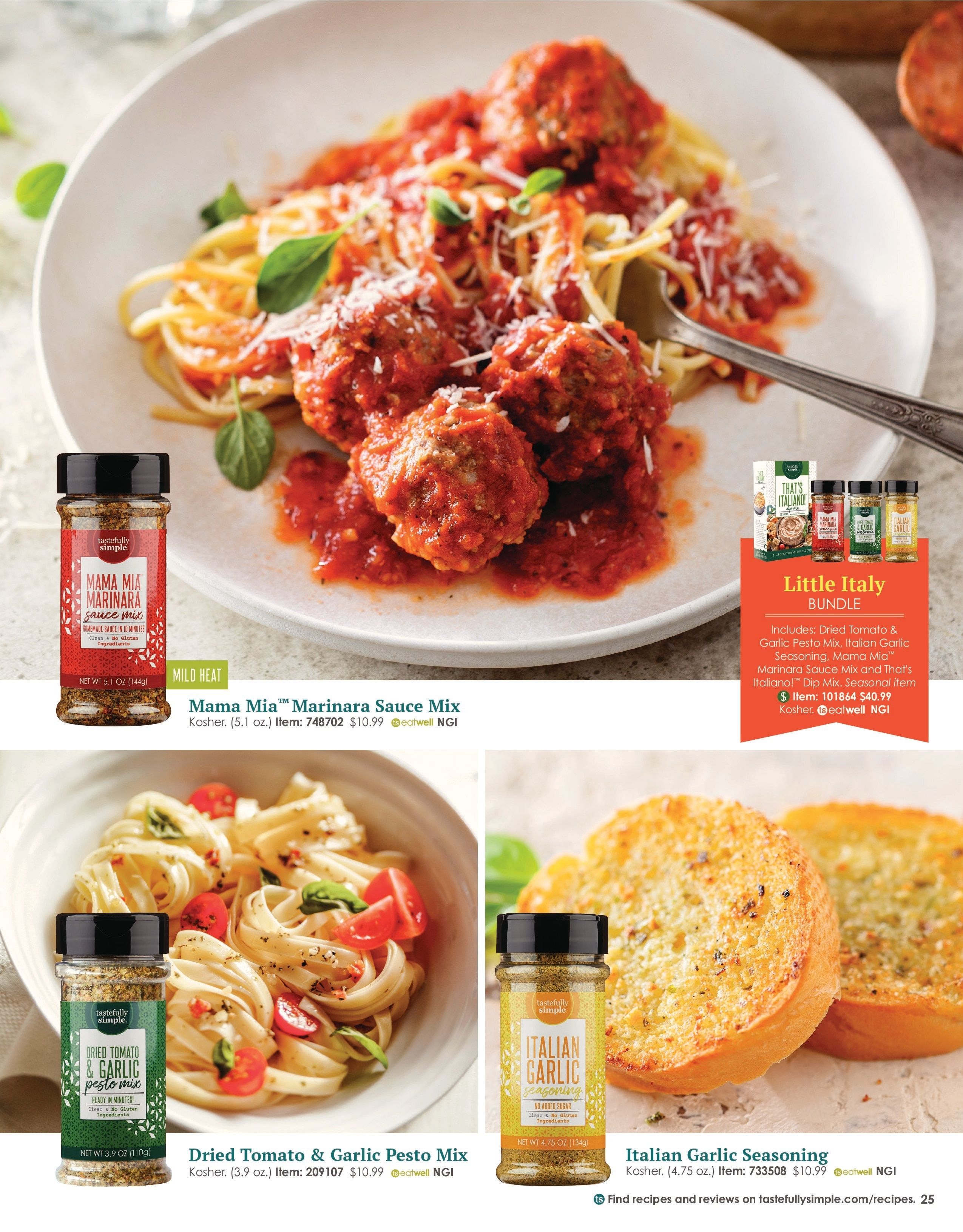 Tastefully Simple Fall/Winter 2026 Catalog Weekly Ad August 1, 2026 - February 28, 2027