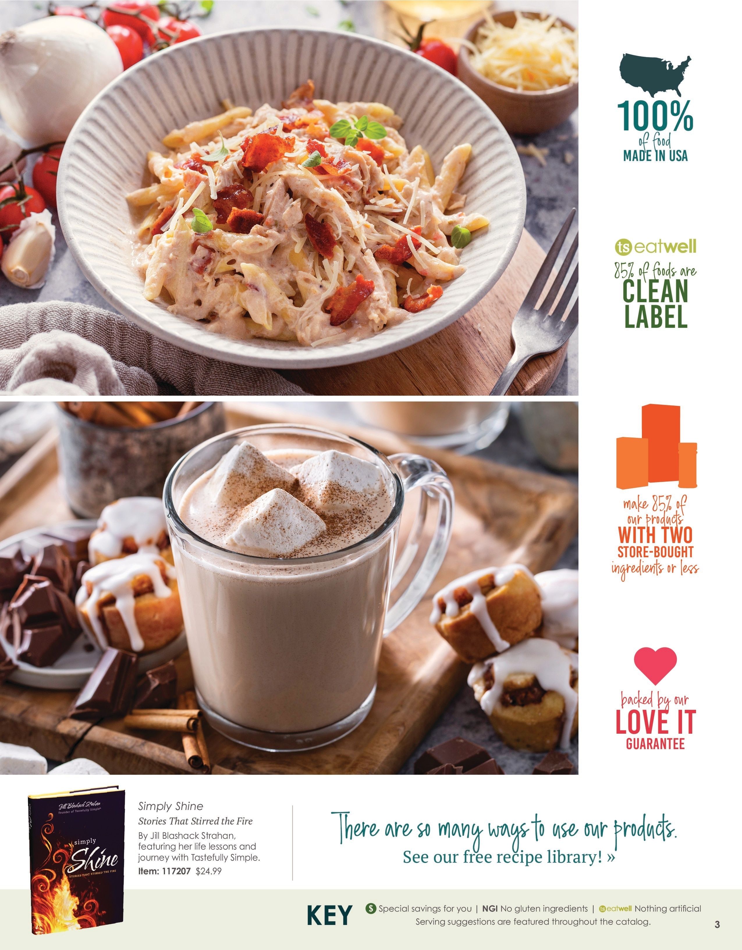 Tastefully Simple Fall/Winter 2026 Catalog Weekly Ad August 1, 2026 - February 28, 2027