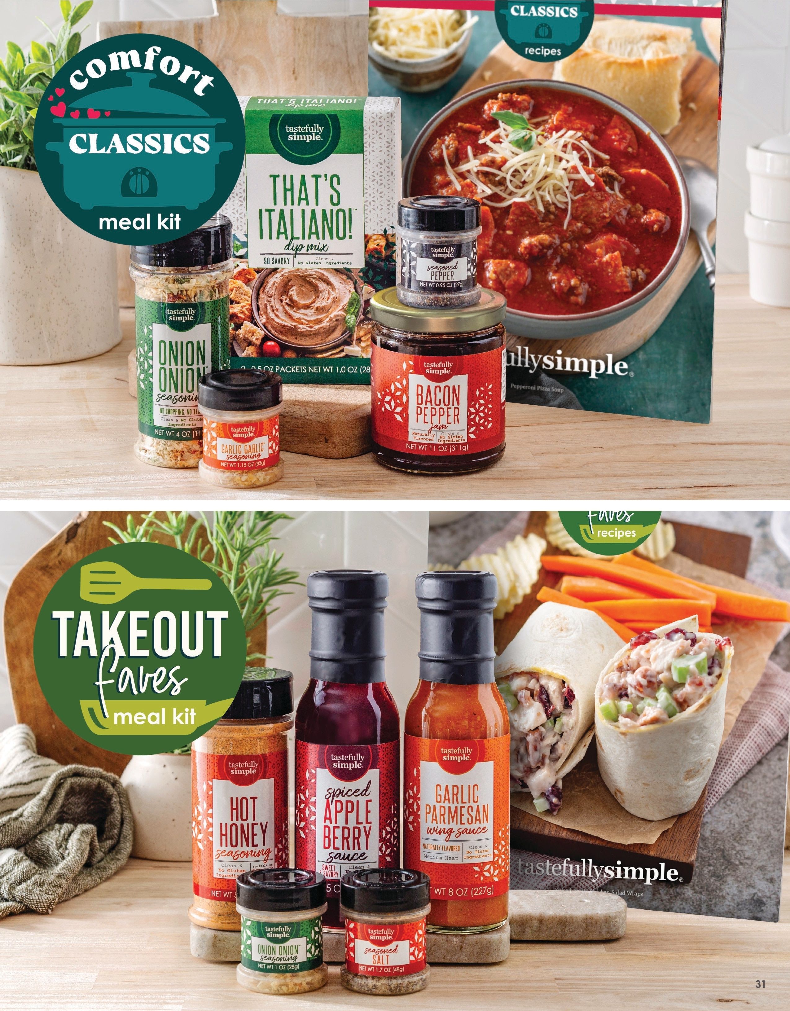Tastefully Simple Fall/Winter 2026 Catalog Weekly Ad August 1, 2026 - February 28, 2027
