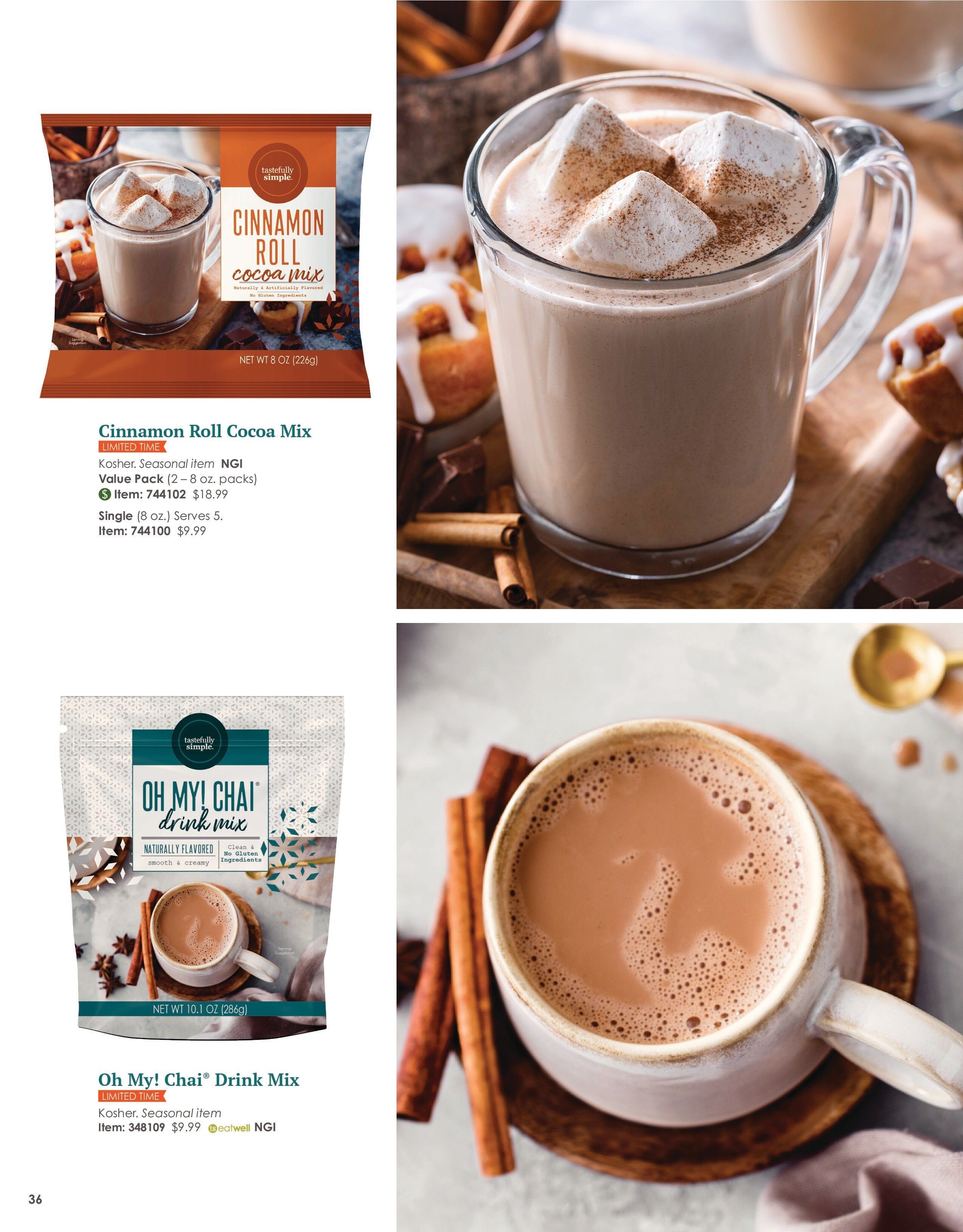 Tastefully Simple Fall/Winter 2026 Catalog Weekly Ad August 1, 2026 - February 28, 2027