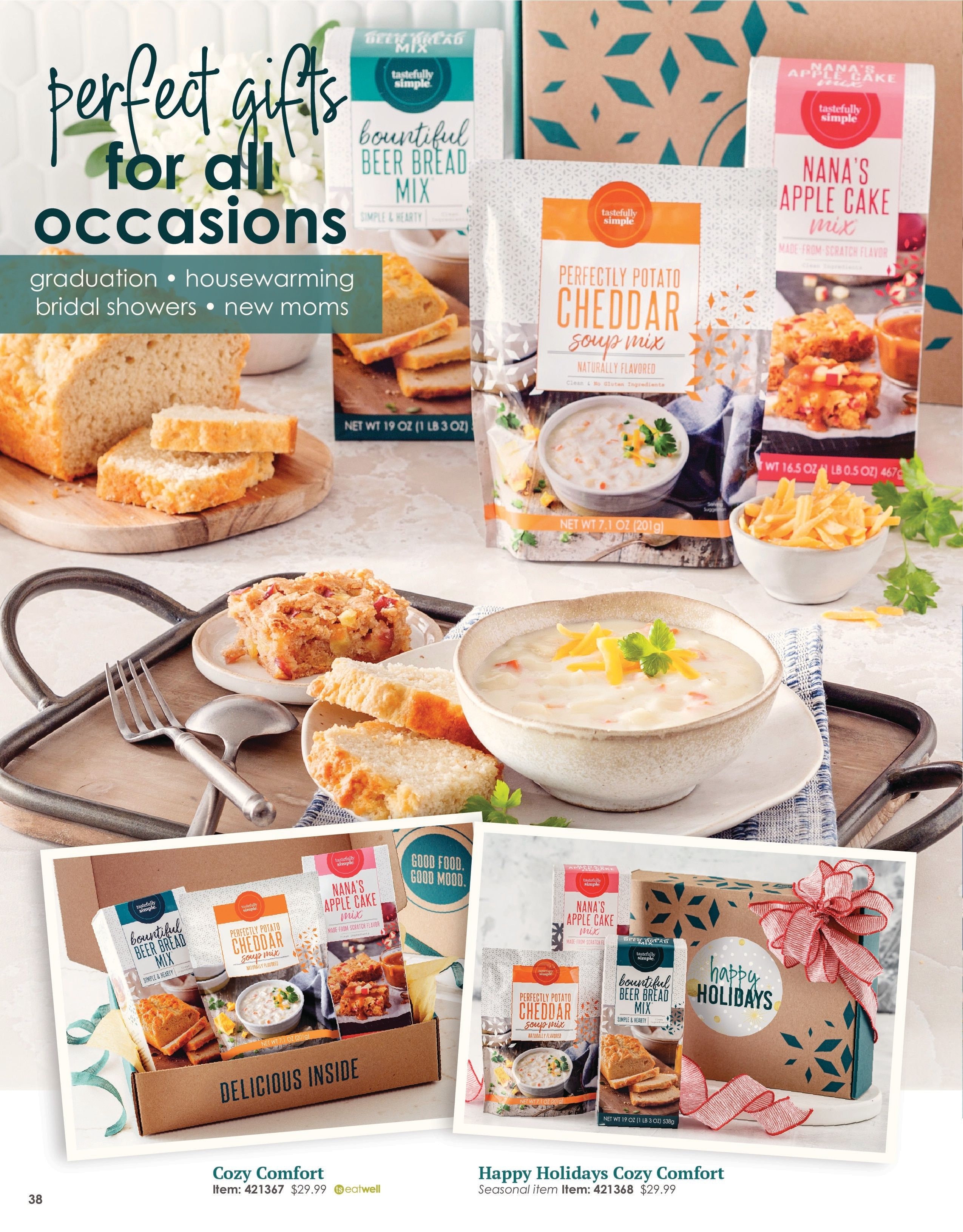 Tastefully Simple Fall/Winter 2026 Catalog Weekly Ad August 1, 2026 - February 28, 2027
