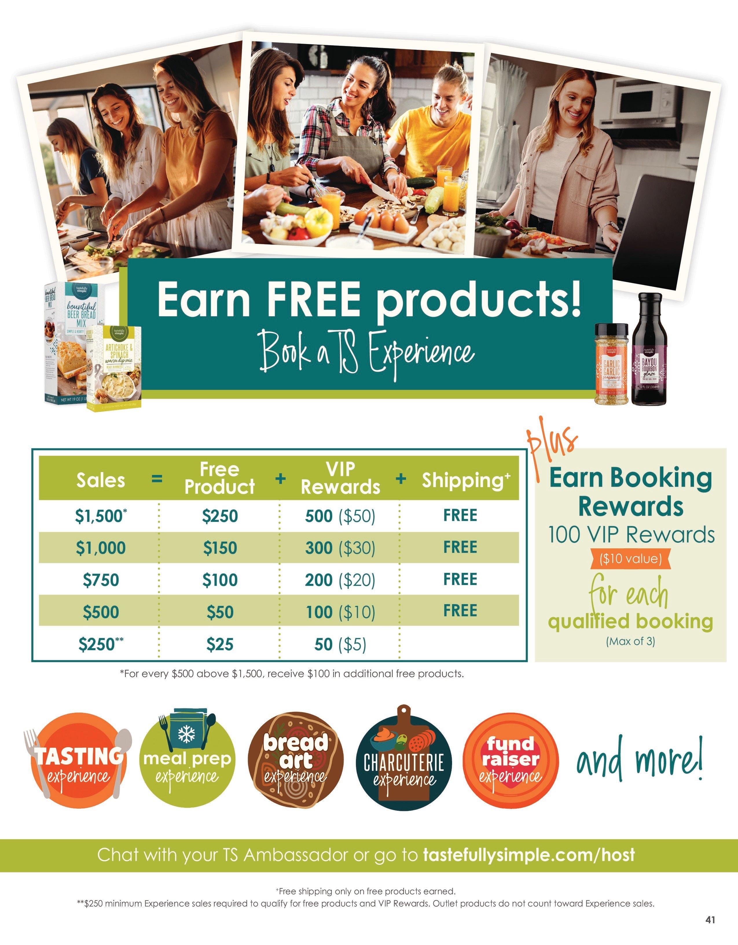 Tastefully Simple Fall/Winter 2026 Catalog Weekly Ad August 1, 2026 - February 28, 2027