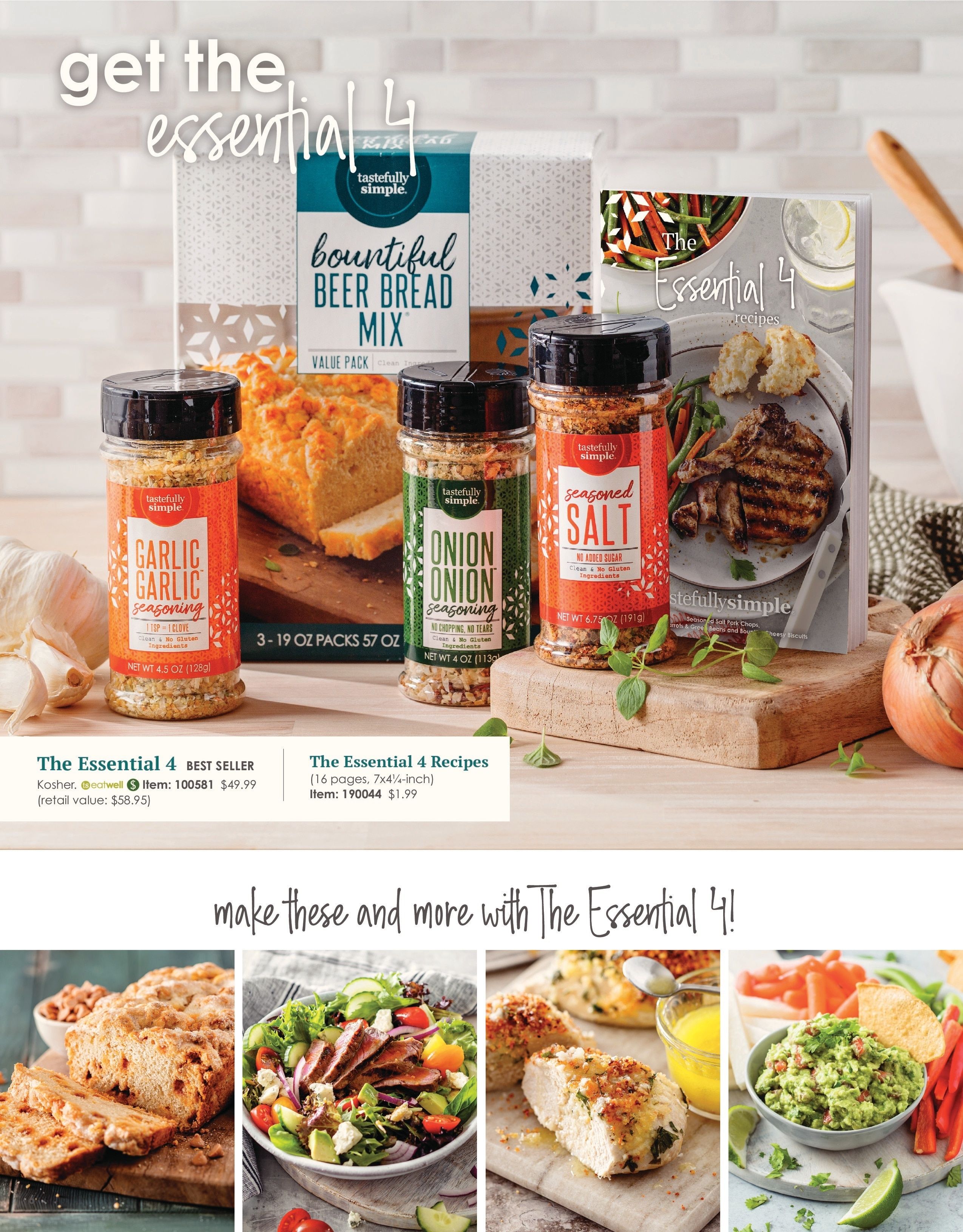 Tastefully Simple Fall/Winter 2026 Catalog Weekly Ad August 1, 2026 - February 28, 2027