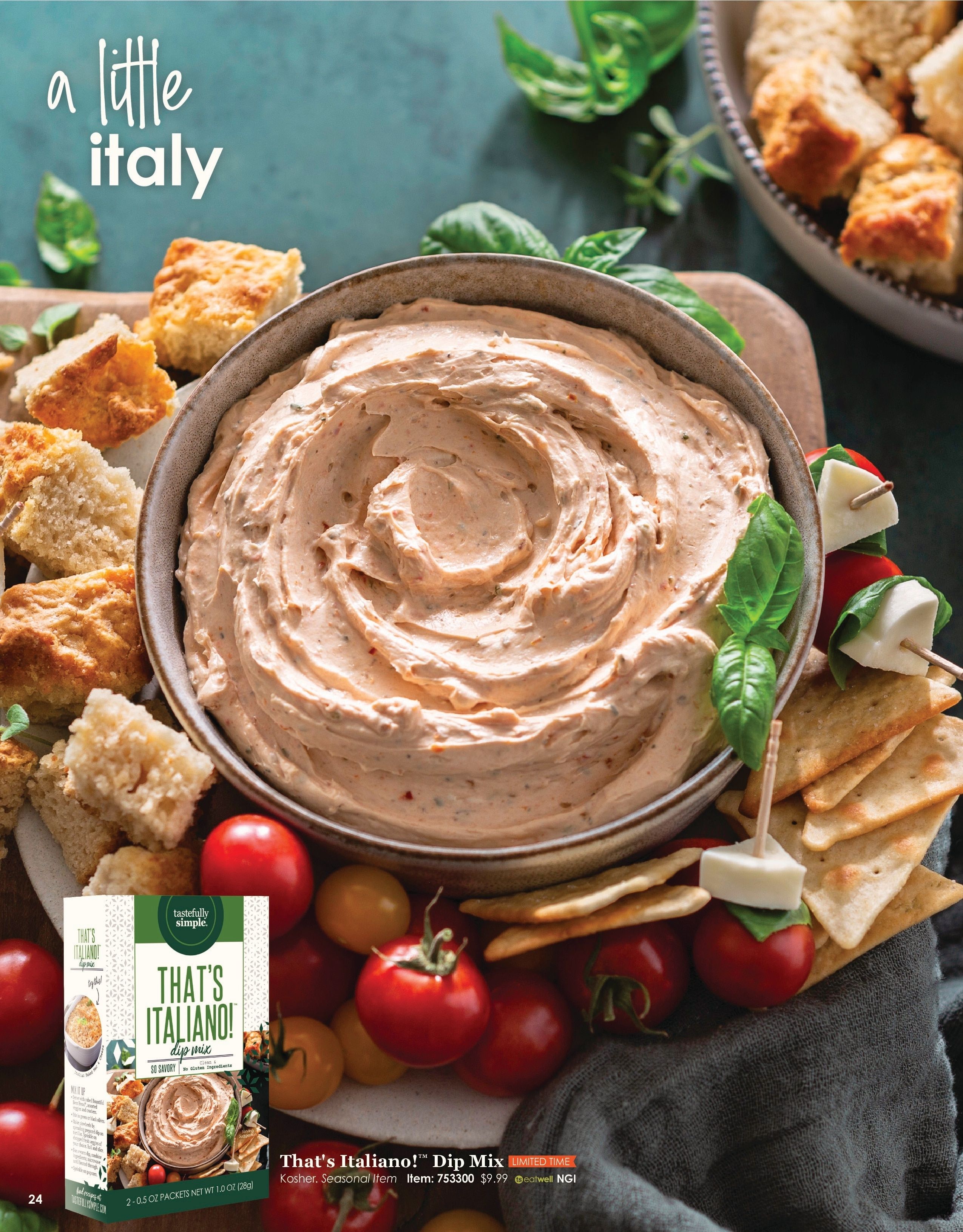 Tastefully Simple Fall/Winter 2026 Catalog Weekly Ad August 1, 2026 - February 28, 2027