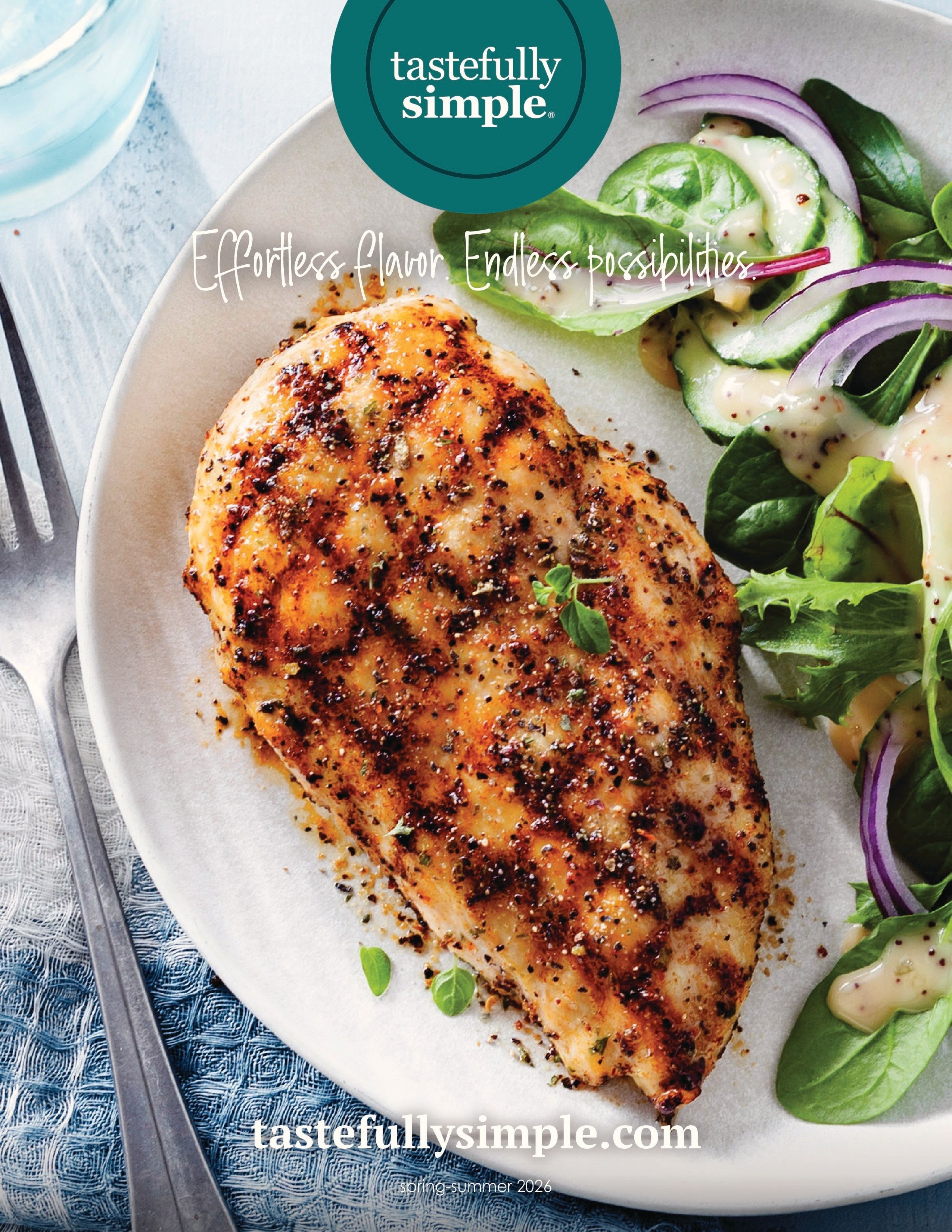 Tastefully Simple Spring/Summer 2026 Catalog Weekly Ad March 1 - August 31, 2026
