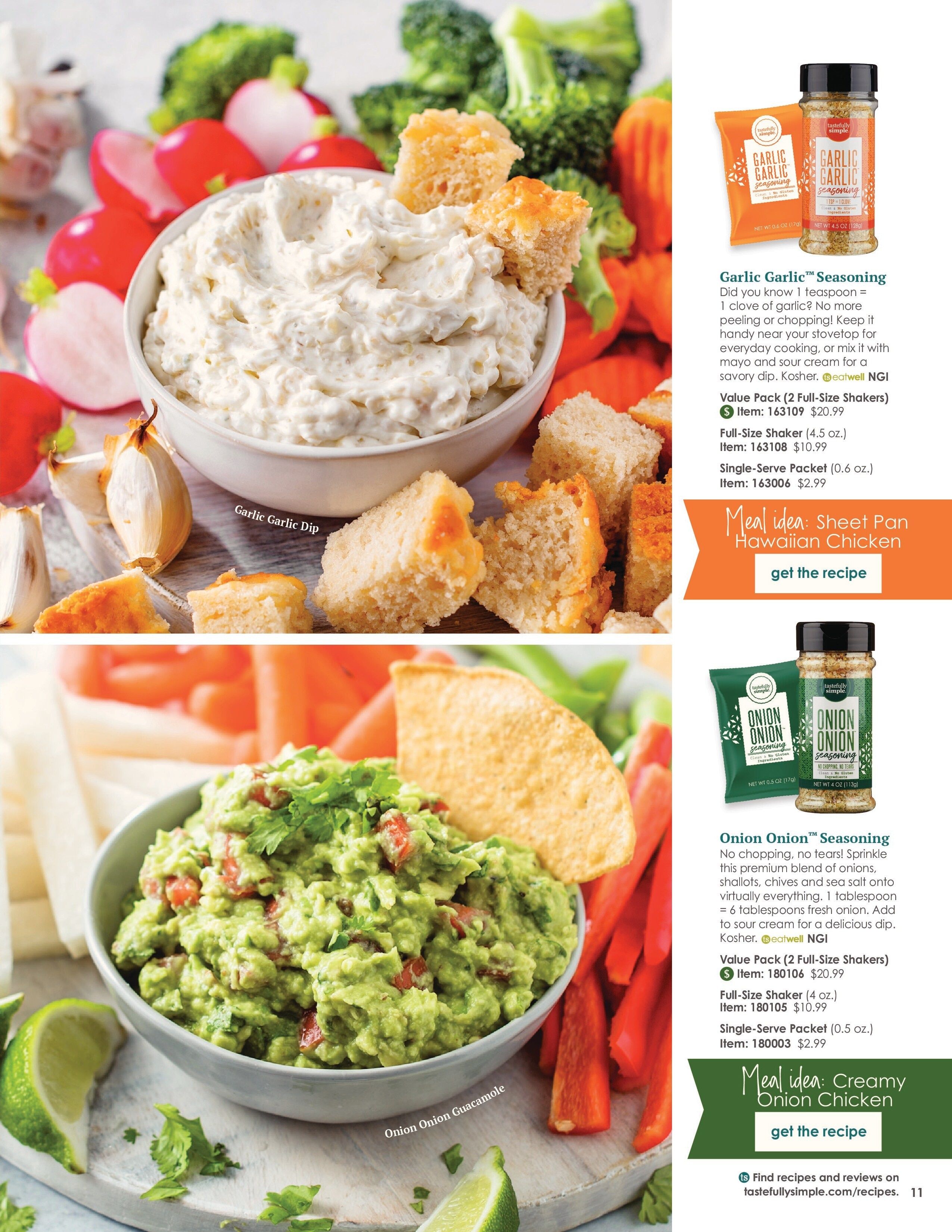 Tastefully Simple Spring/Summer 2026 Catalog Weekly Ad March 1 - August 31, 2026