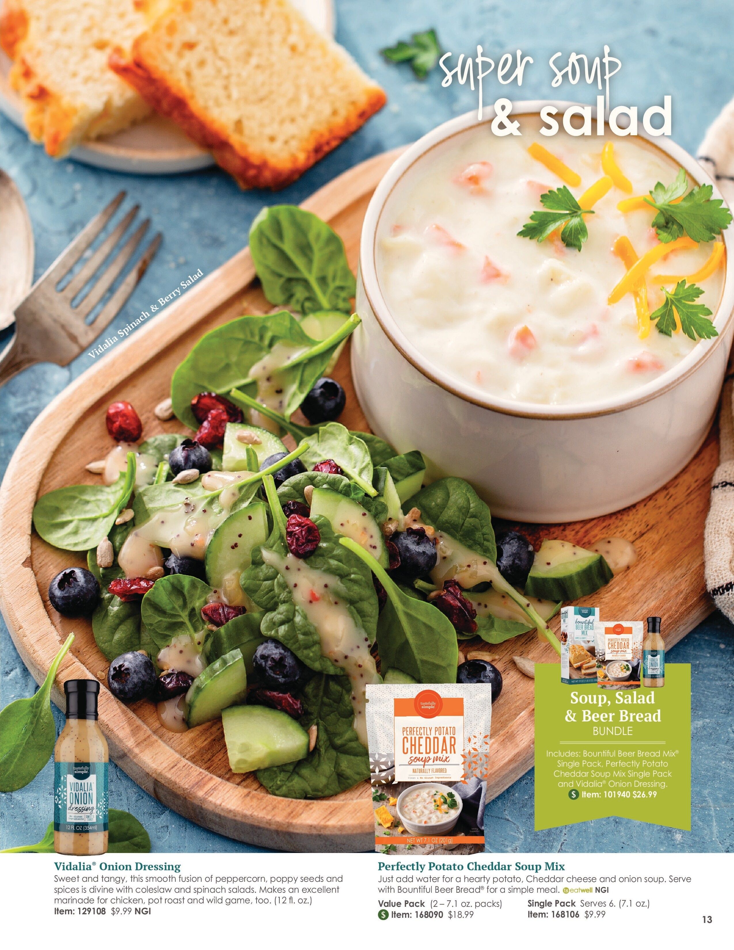 Tastefully Simple Spring/Summer 2026 Catalog Weekly Ad March 1 - August 31, 2026