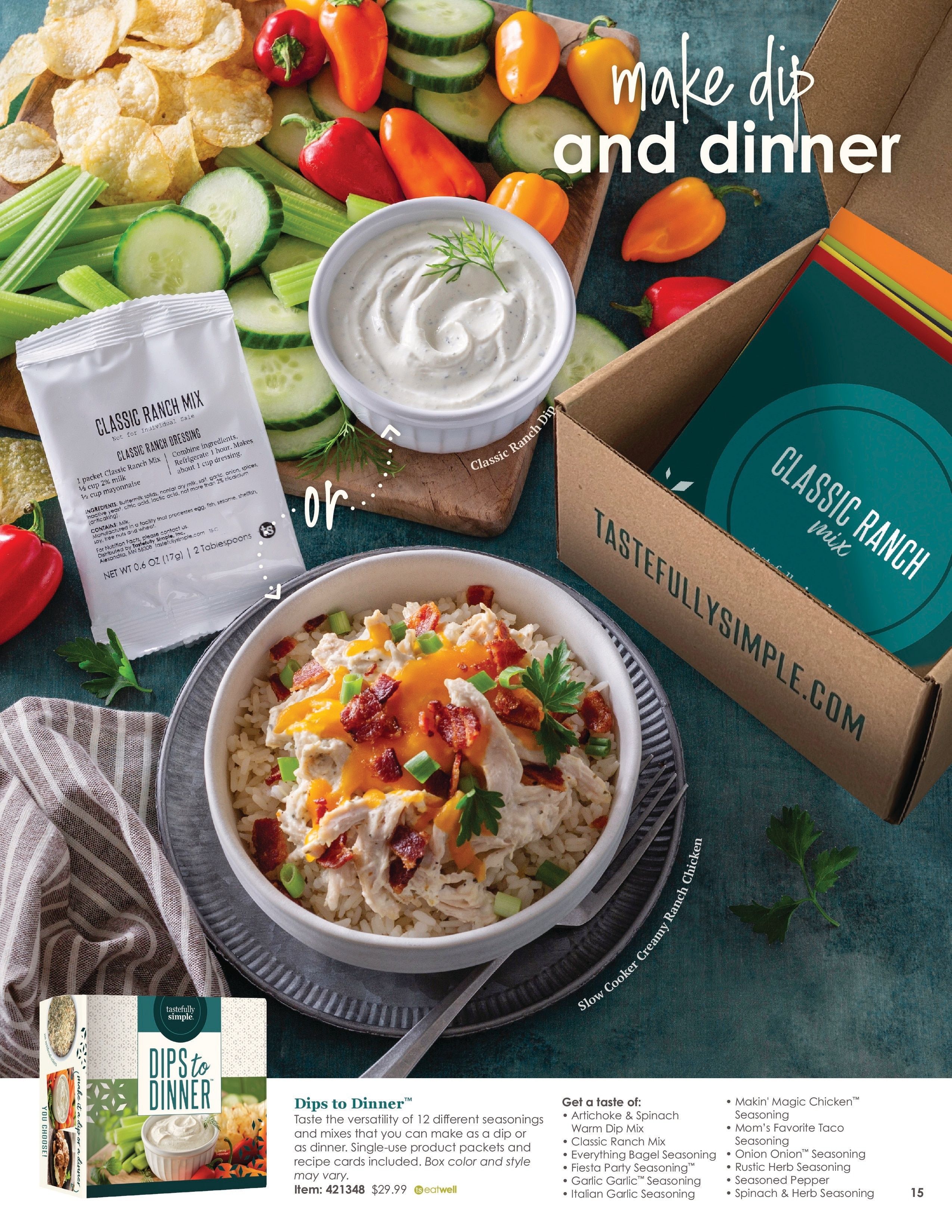 Tastefully Simple Spring/Summer 2026 Catalog Weekly Ad March 1 - August 31, 2026