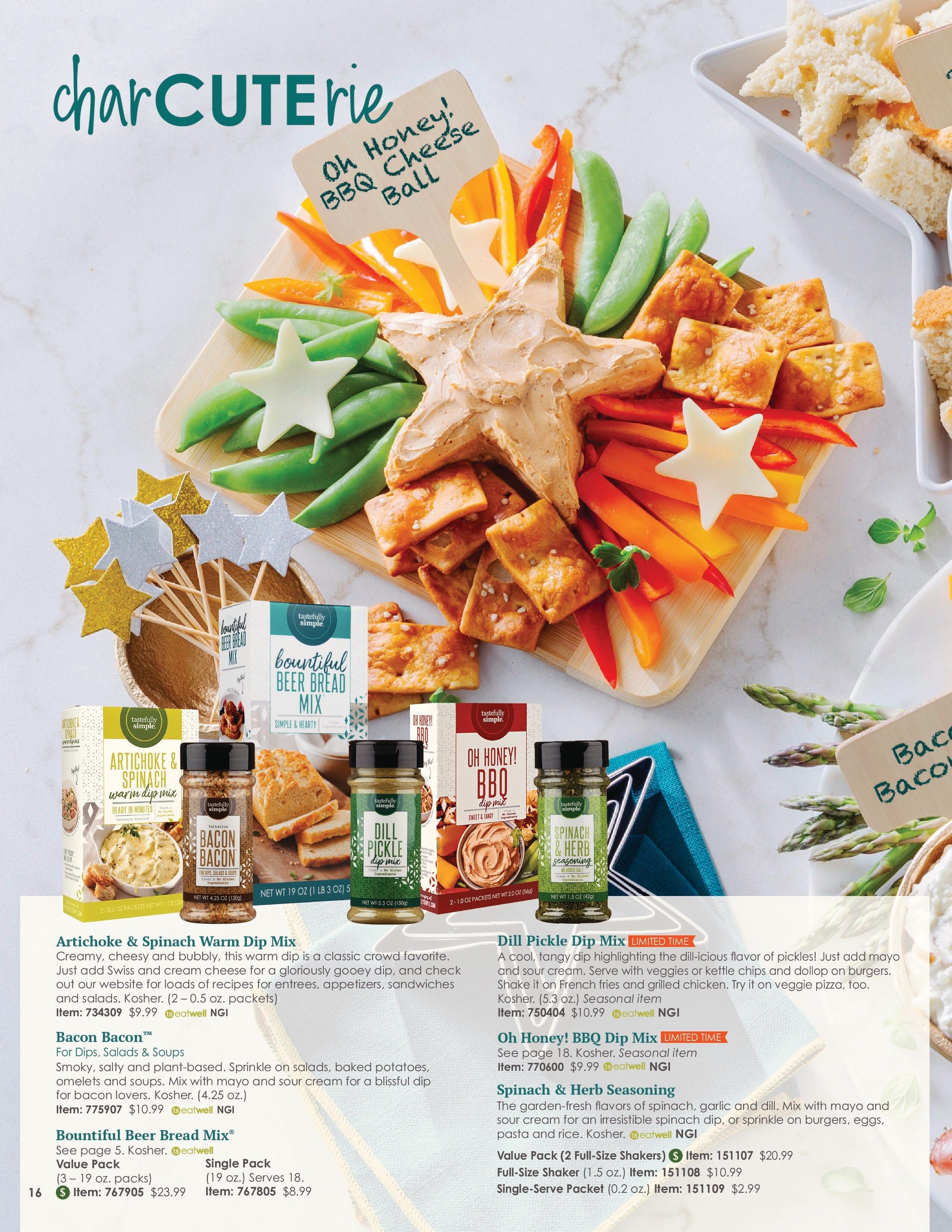 Tastefully Simple Spring/Summer 2026 Catalog Weekly Ad March 1 - August 31, 2026