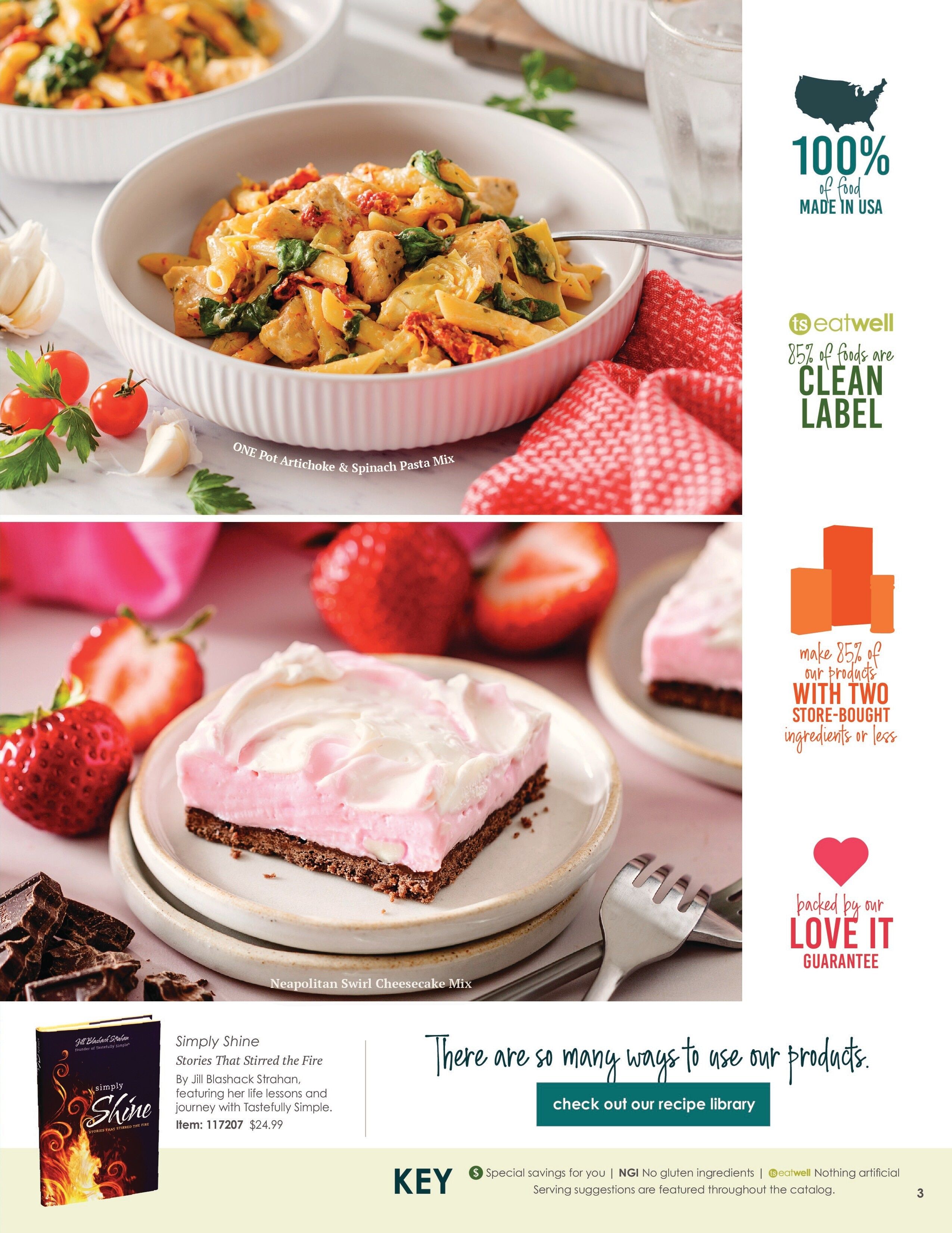 Tastefully Simple Spring/Summer 2026 Catalog Weekly Ad March 1 - August 31, 2026