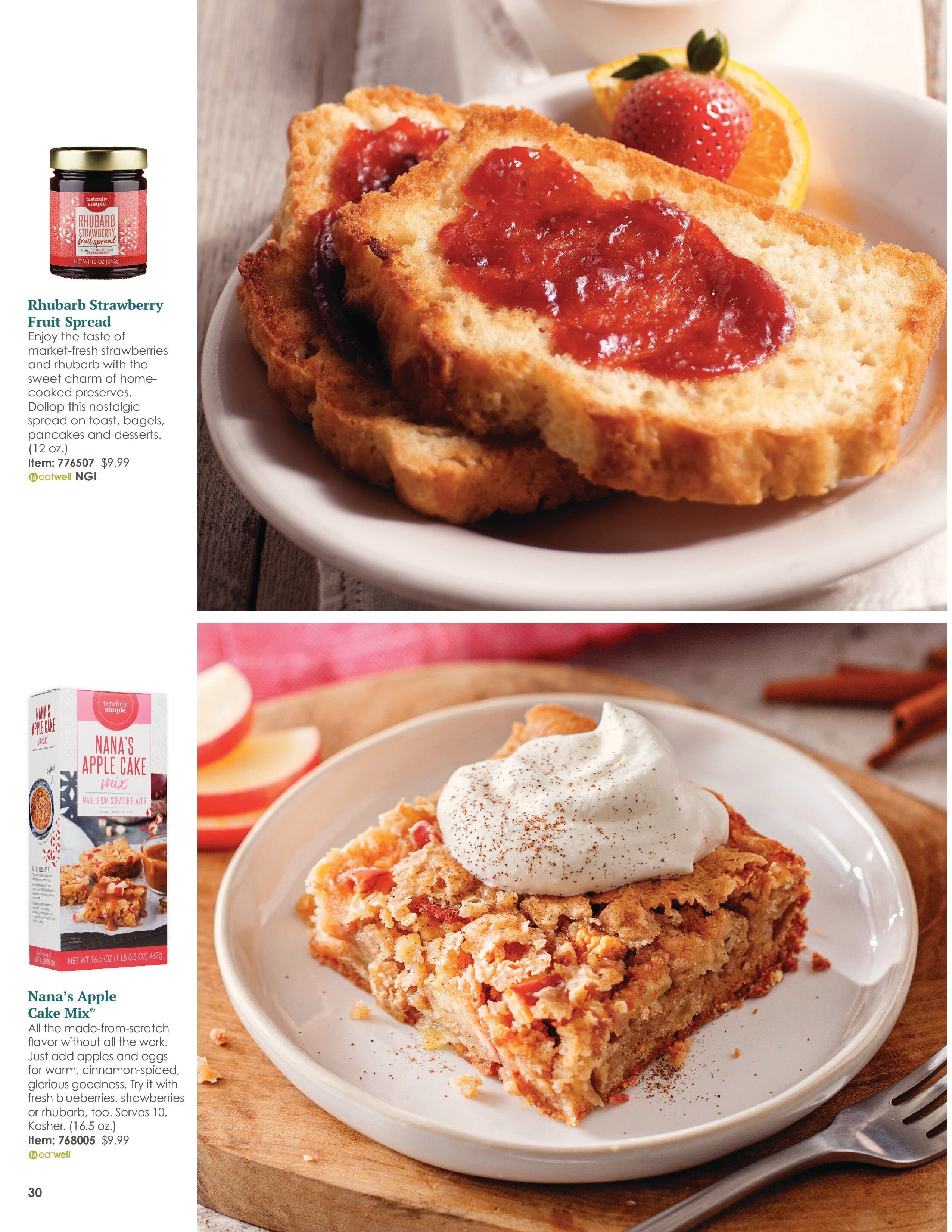 Tastefully Simple Spring/Summer 2026 Catalog Weekly Ad March 1 - August 31, 2026