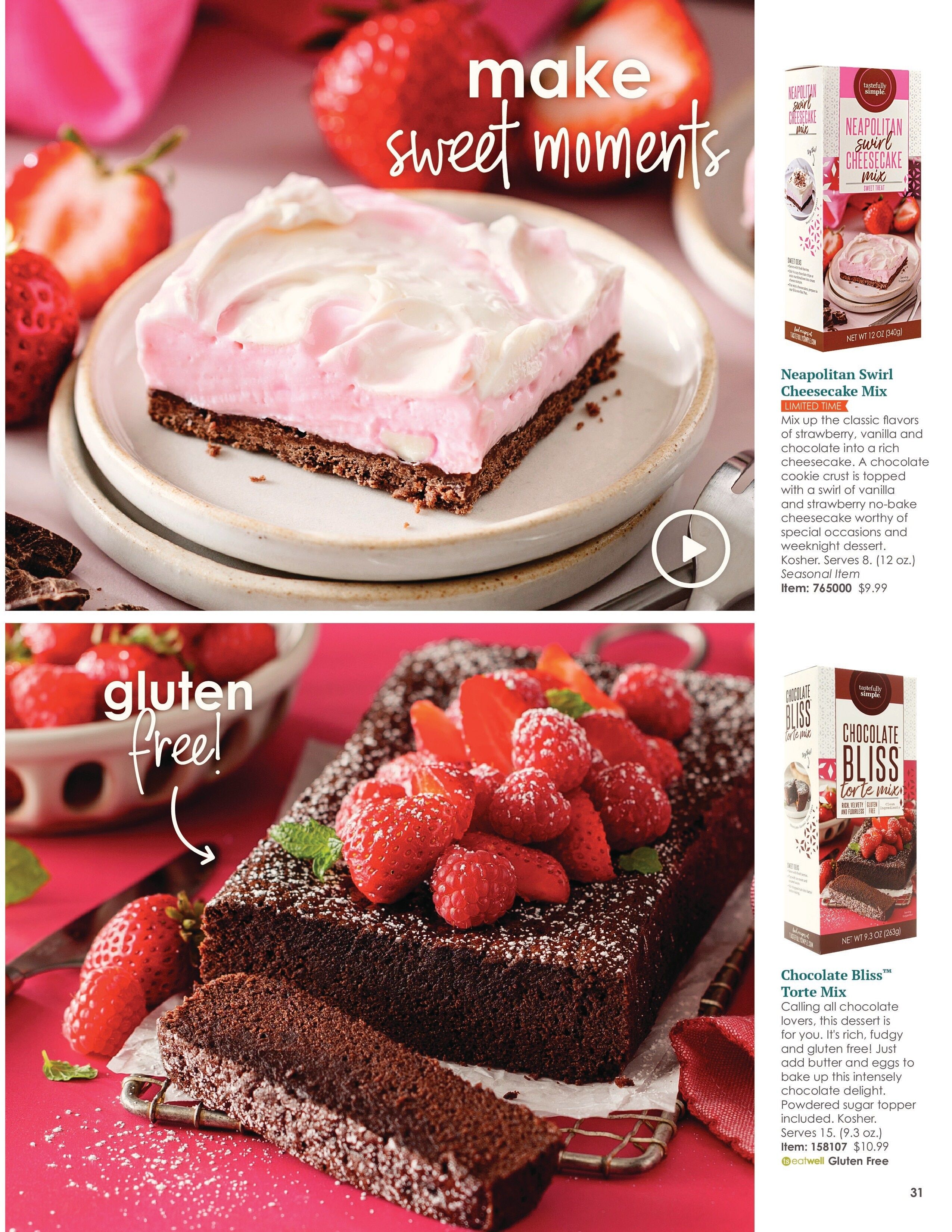 Tastefully Simple Spring/Summer 2026 Catalog Weekly Ad March 1 - August 31, 2026