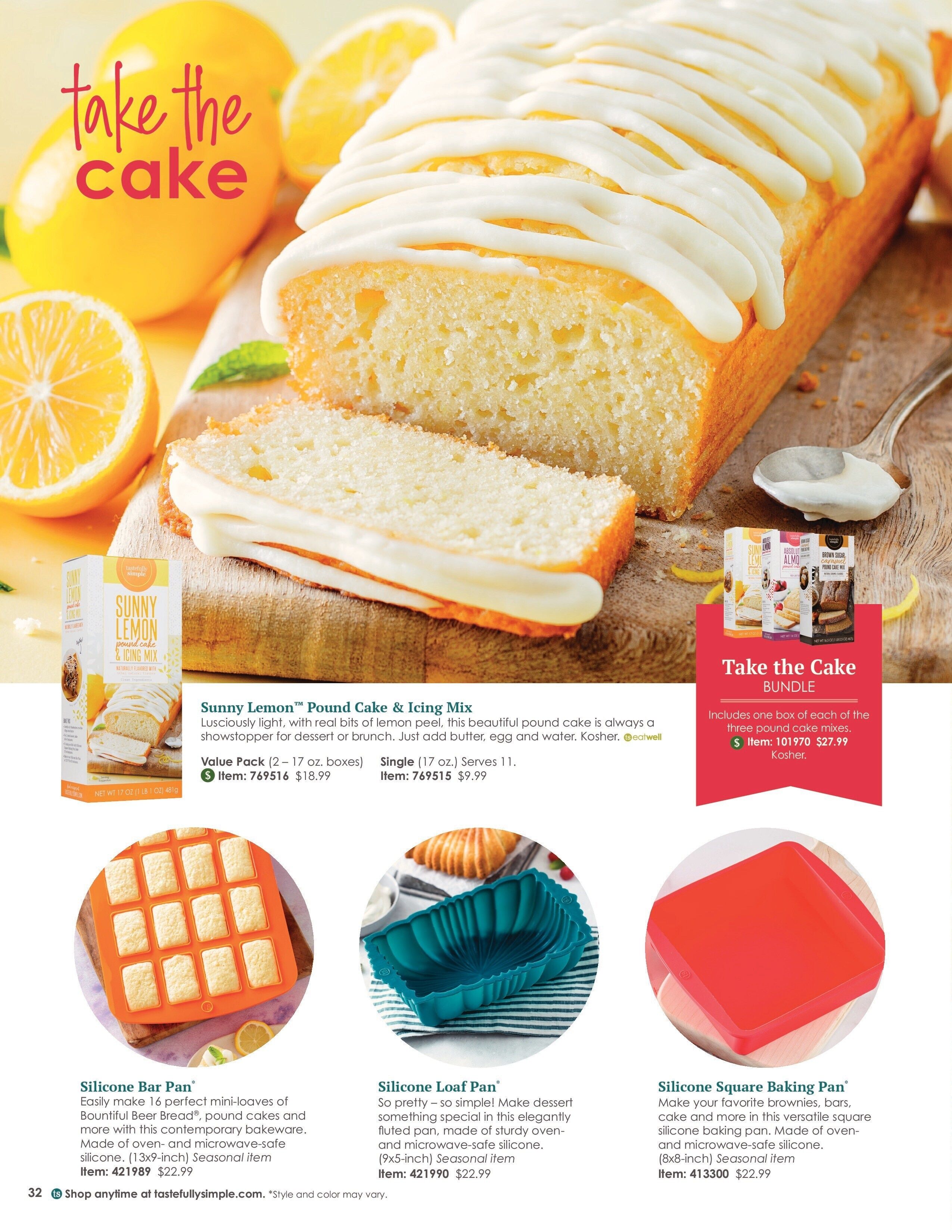 Tastefully Simple Spring/Summer 2026 Catalog Weekly Ad March 1 - August 31, 2026