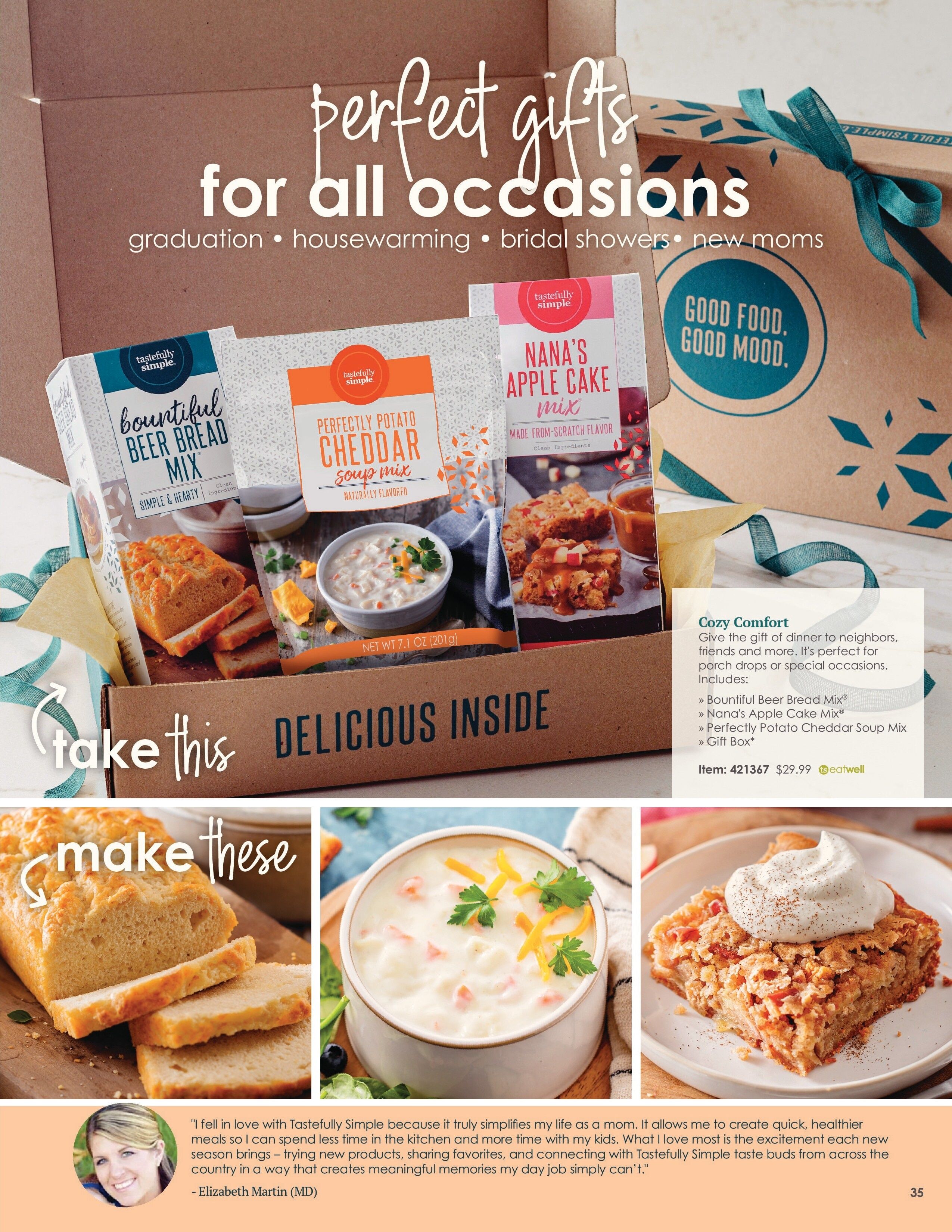 Tastefully Simple Spring/Summer 2026 Catalog Weekly Ad March 1 - August 31, 2026