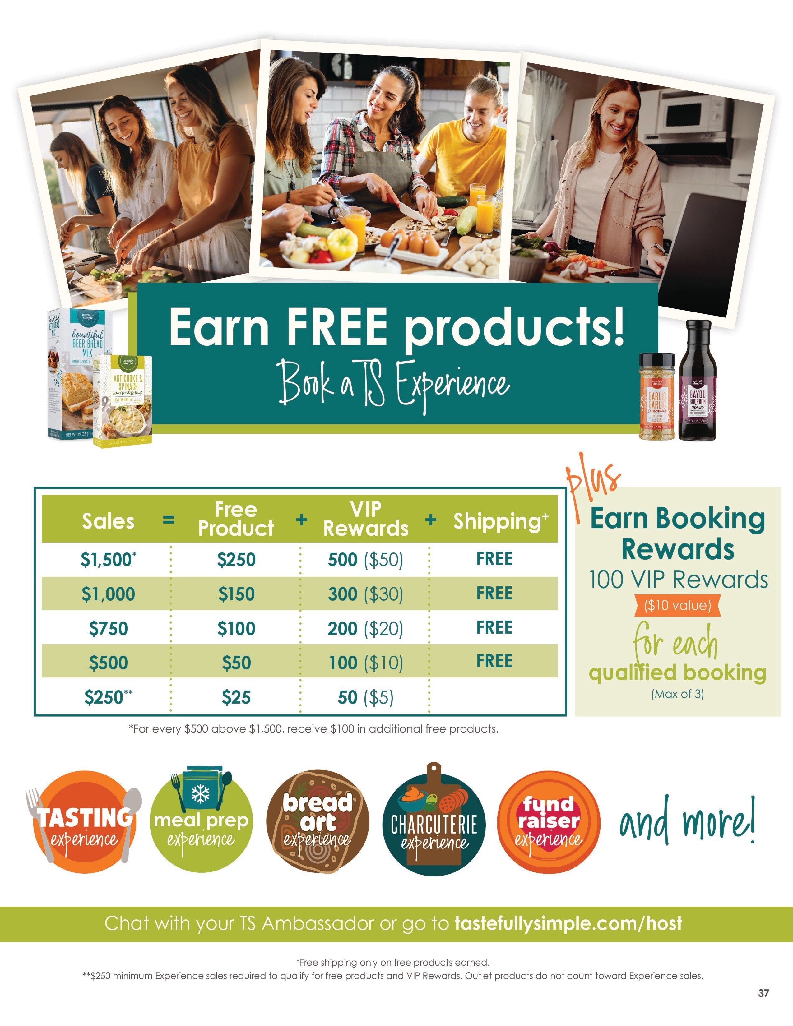 Tastefully Simple Spring/Summer 2026 Catalog Weekly Ad March 1 - August 31, 2026