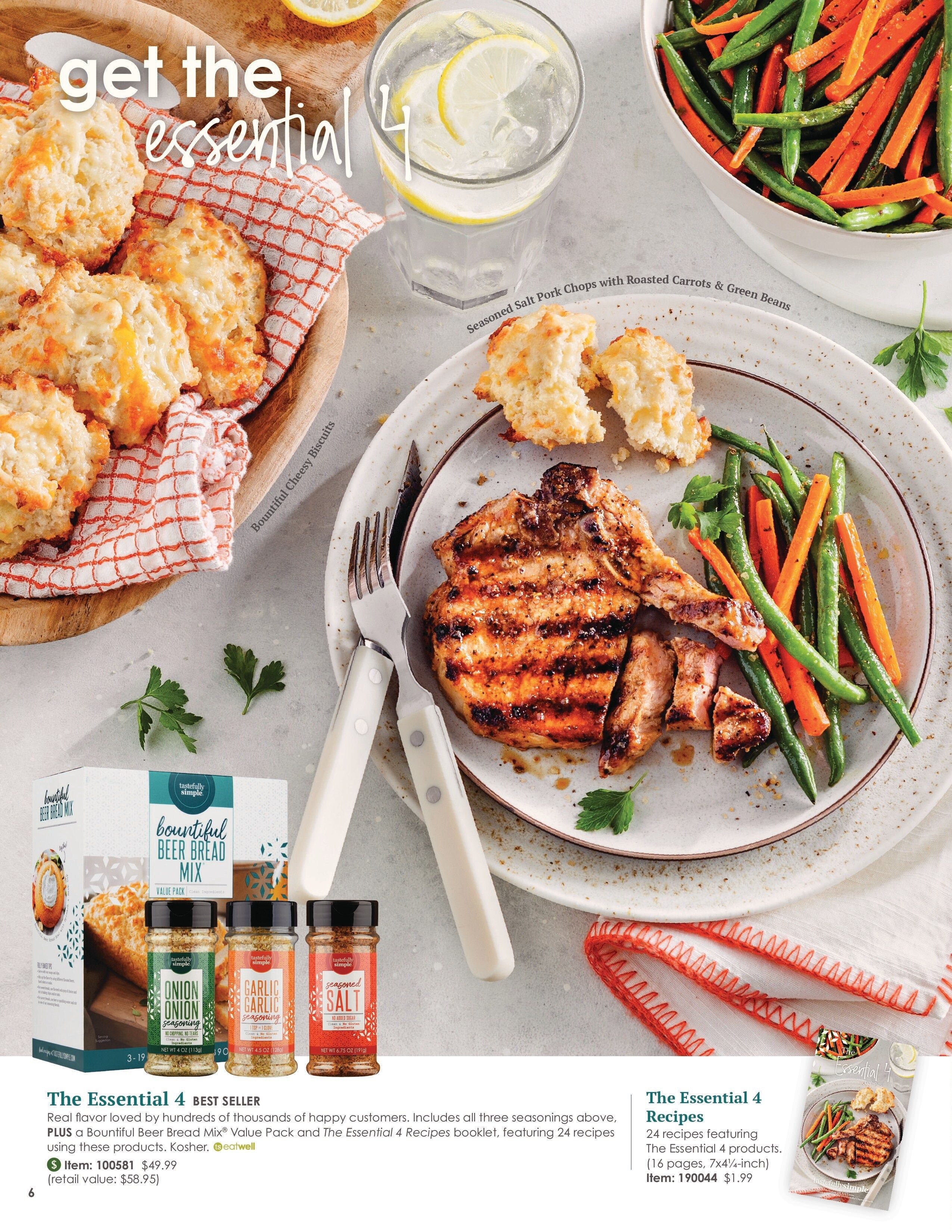 Tastefully Simple Spring/Summer 2026 Catalog Weekly Ad March 1 - August 31, 2026