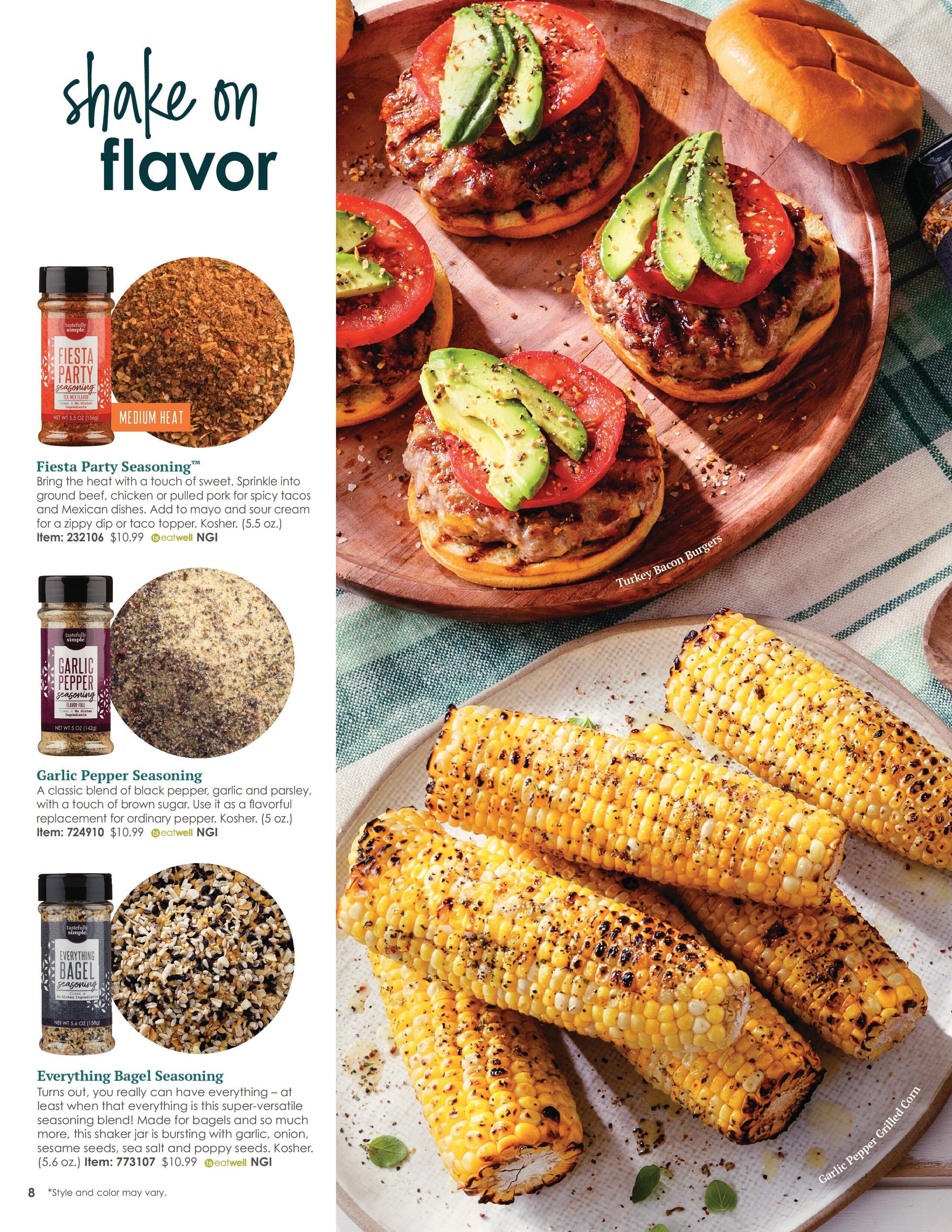 Tastefully Simple Spring/Summer 2026 Catalog Weekly Ad March 1 - August 31, 2026