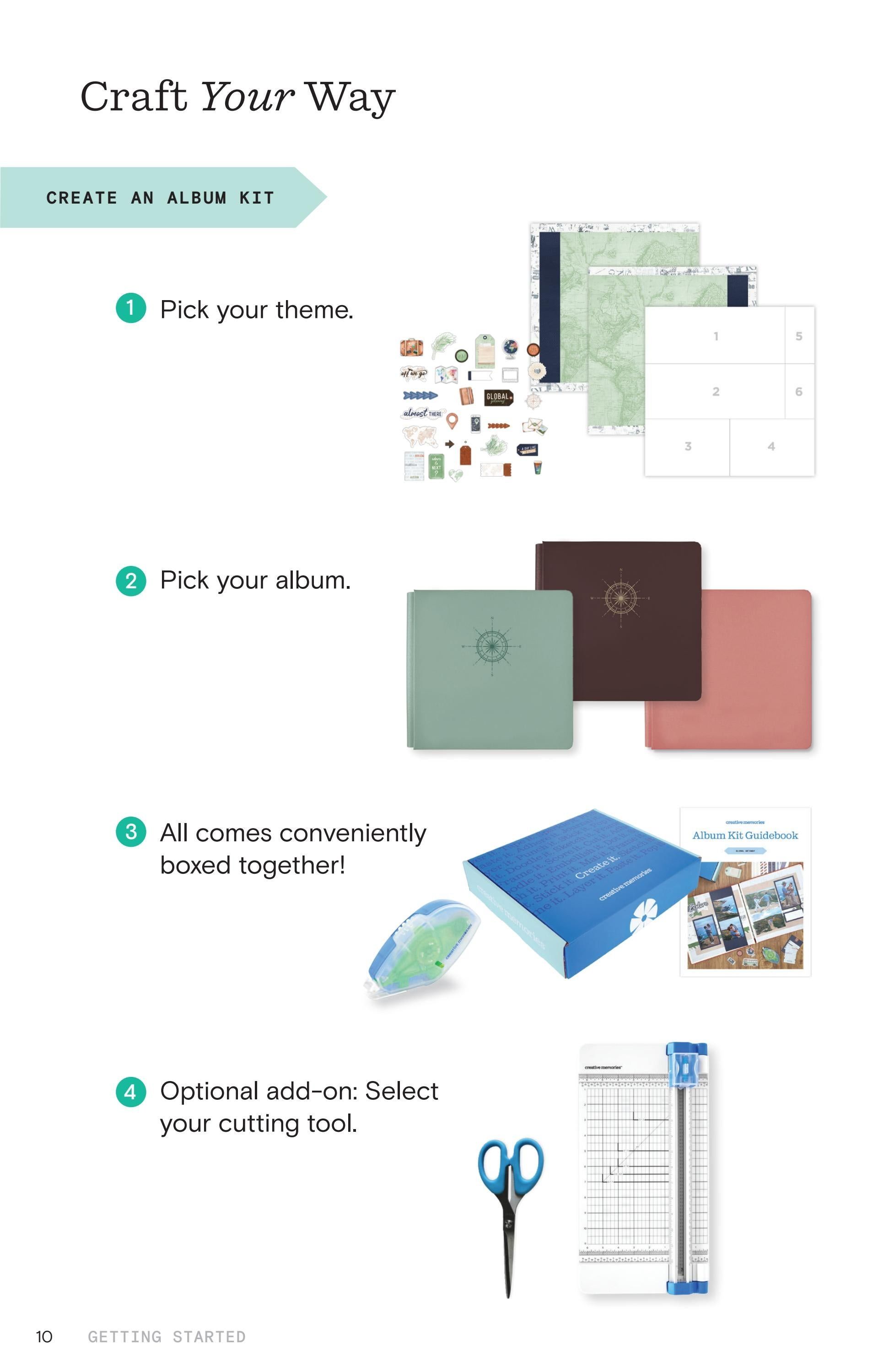 Creative Memories Q3/Q4 Product Catalog Weekly Ad July 1 - December 31, 2026
