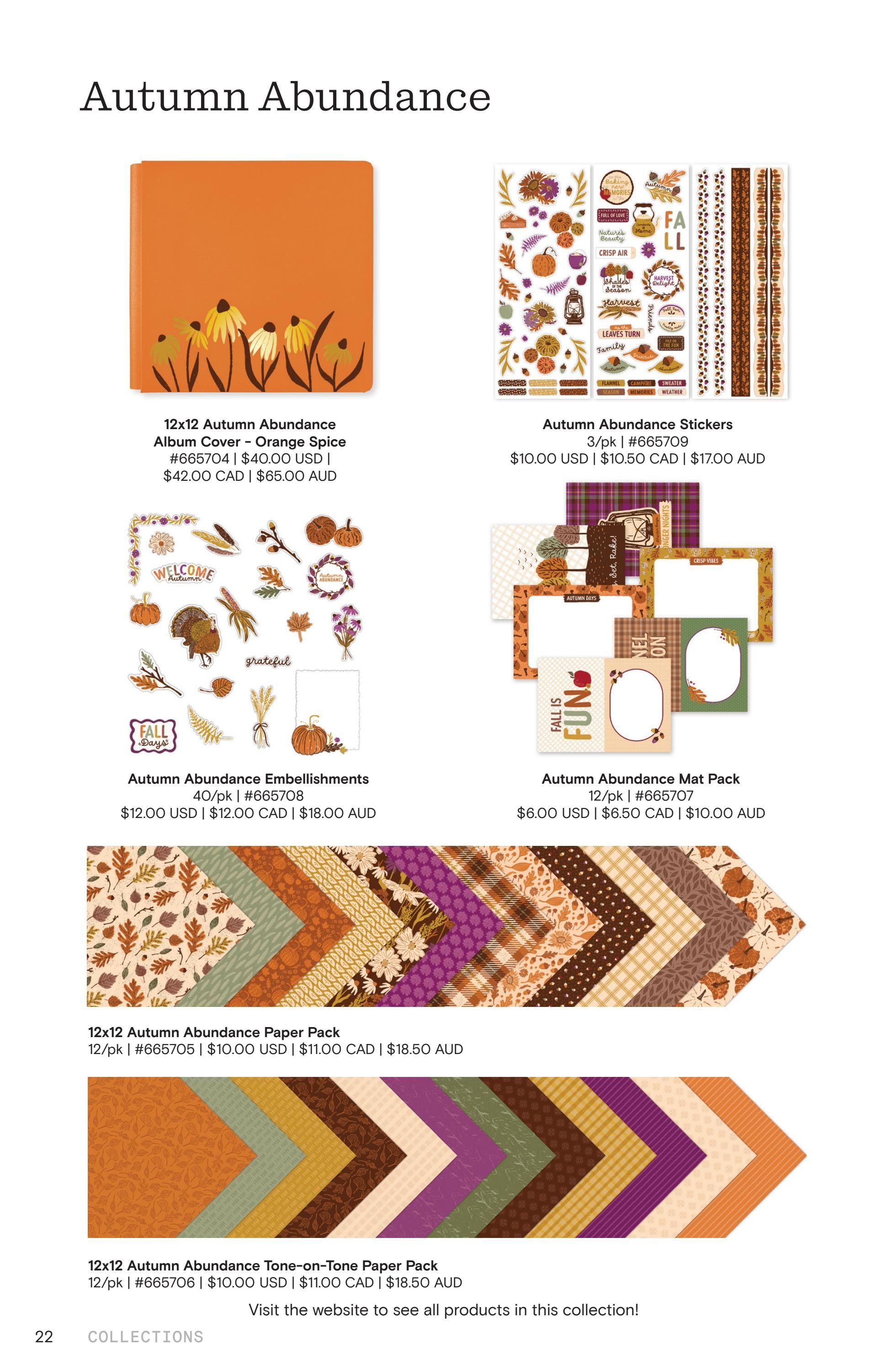 Creative Memories Q3/Q4 Product Catalog Weekly Ad July 1 - December 31, 2026