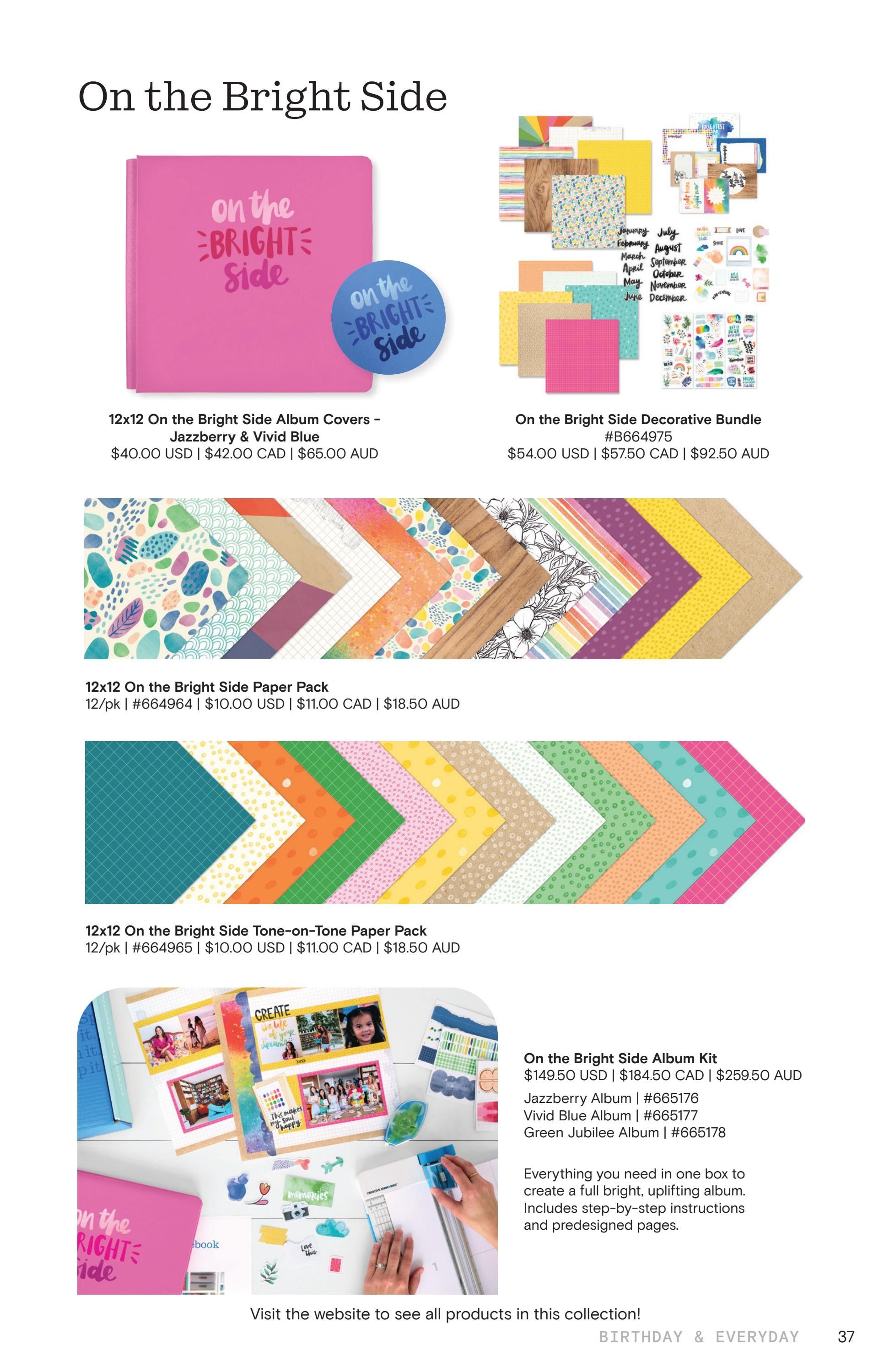 Creative Memories Q3/Q4 Product Catalog Weekly Ad July 1 - December 31, 2026