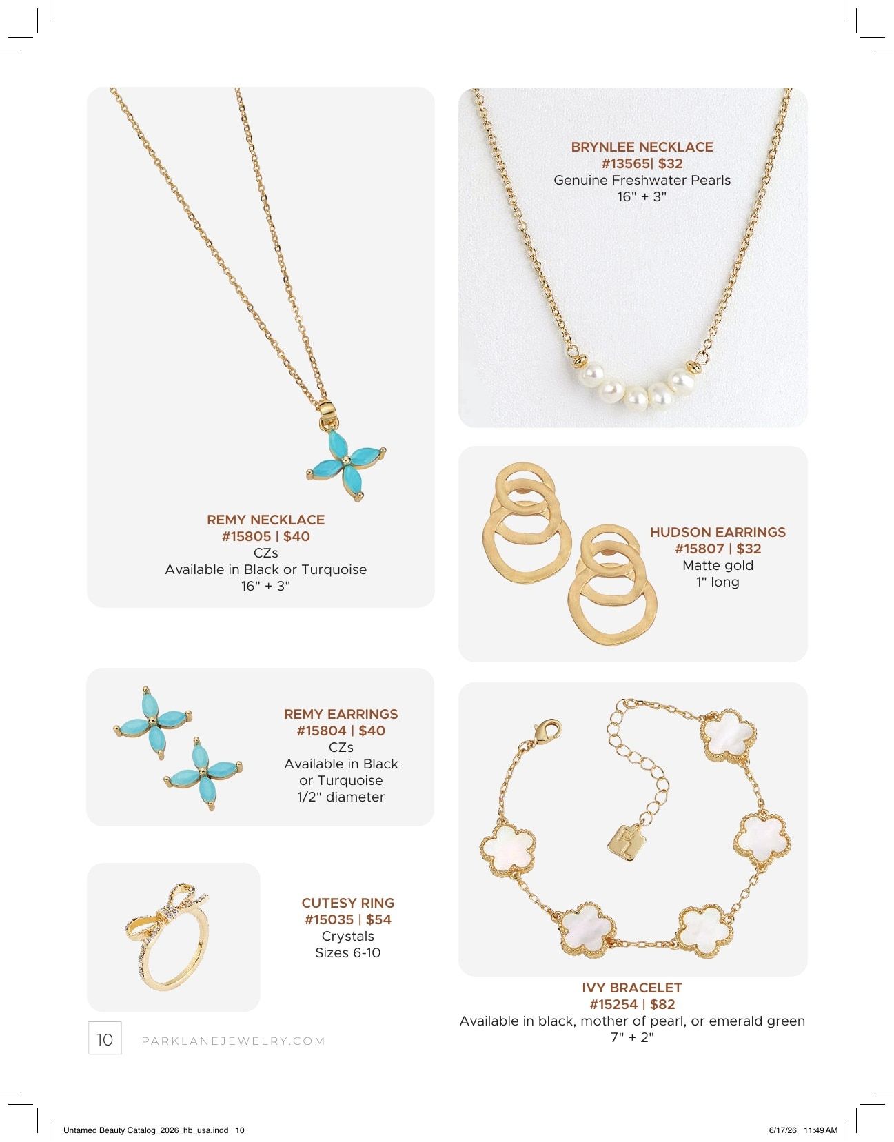 Park Lane Jewelry Untamed Beauty Fall 2026 Catalog Weekly Ad July 1, 2026 - February 28, 2027